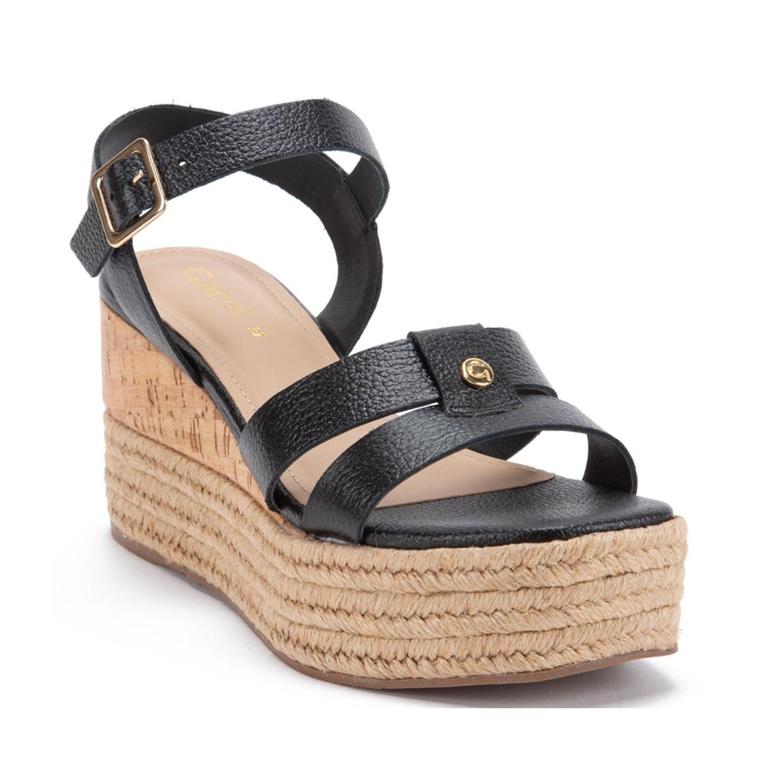 Sandalia Mujer Eduarda Negro Gacel 660370-2