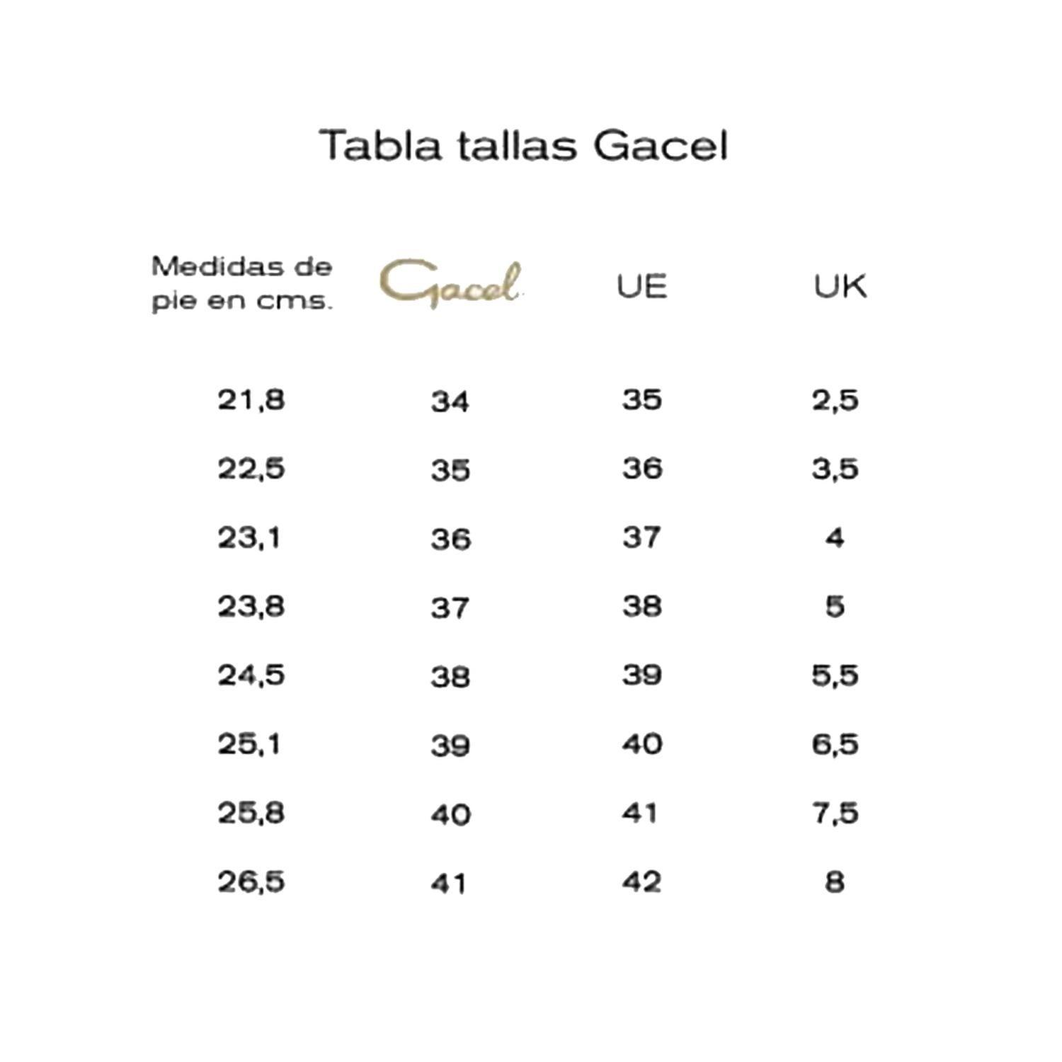 Sandalia Mujer Eduarda Negro Gacel 660370-5