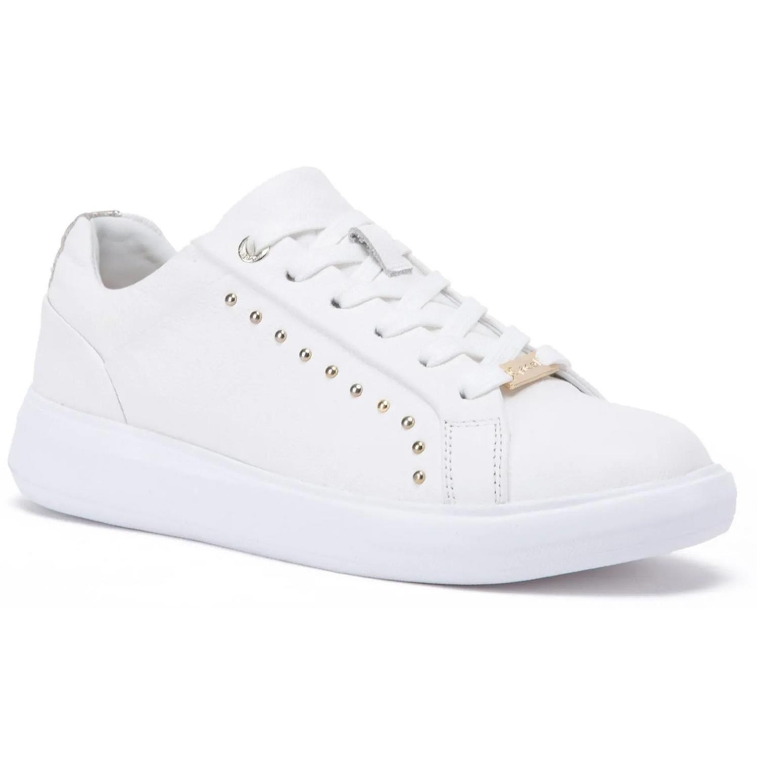 Zapatilla Cuero Blanco - Gacel Rosalia 660582-1