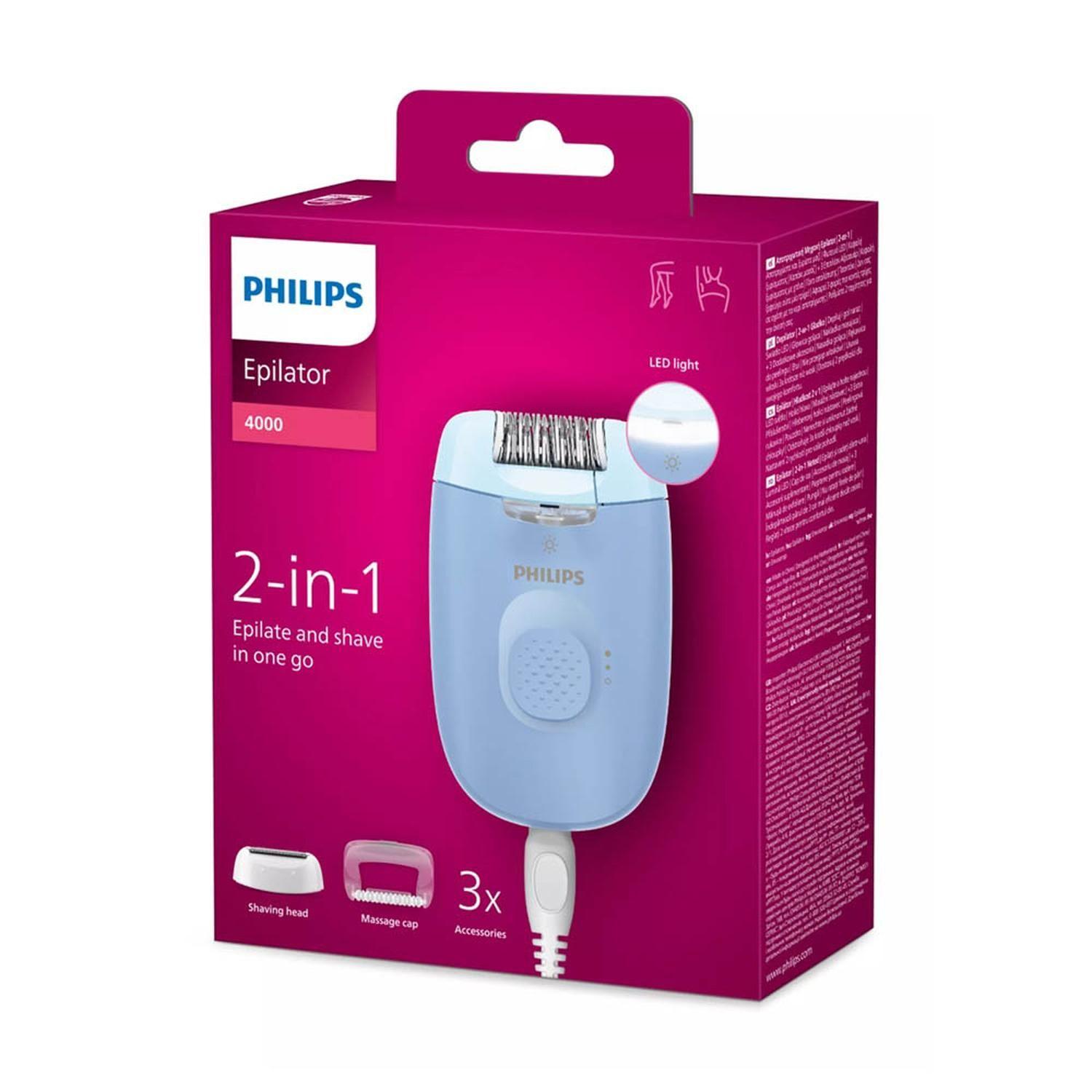 Depiladora Philips 2 en 1 Suave BRE247-3