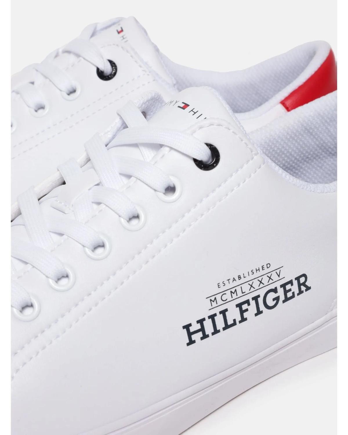 Zapatilla Hombre Tommy Hilfiger FM0FM05444 Blanco-3