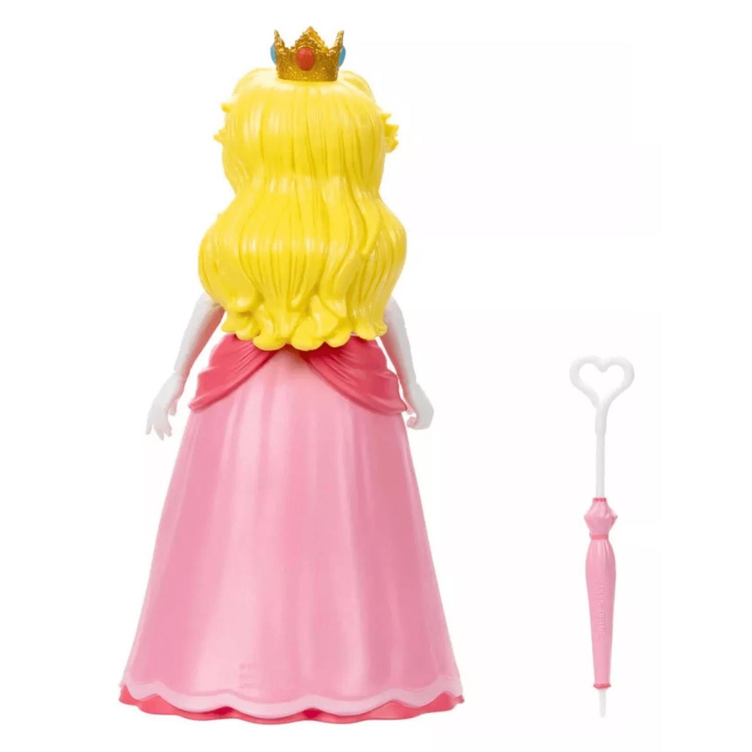 Figura Peach Super Mario Movie Con Accesorio 13 Cm-3