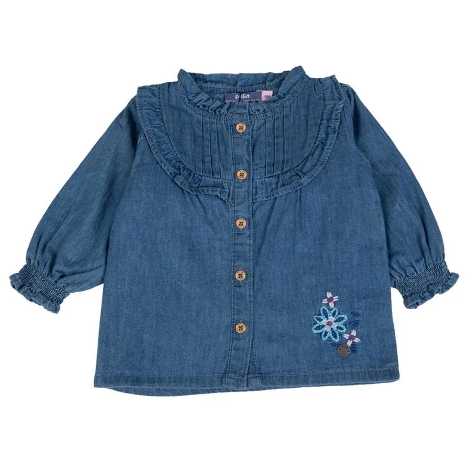 Blusa Jeans Bebe - Pillin - PVB706-0