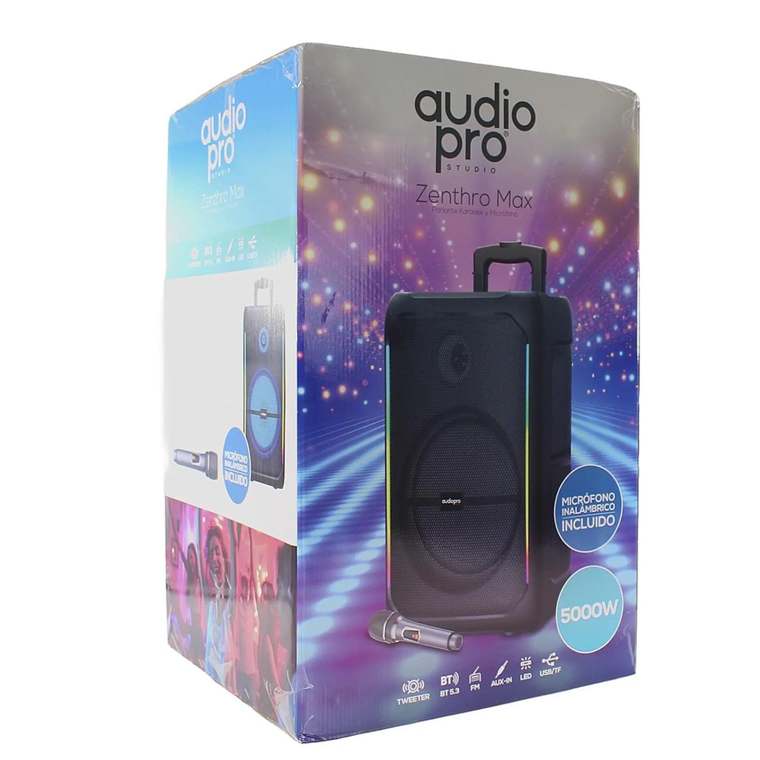 Parlante karaoke Zentro Max AP02099 BT + Micrófono Audiopro 500W-5