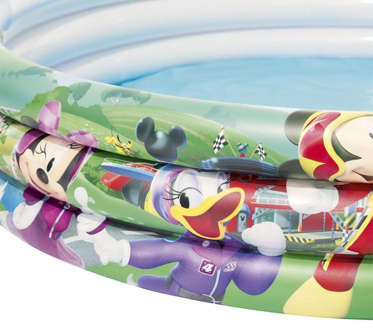 Piscina Inflable Mickey 3 Anillos 91007-2