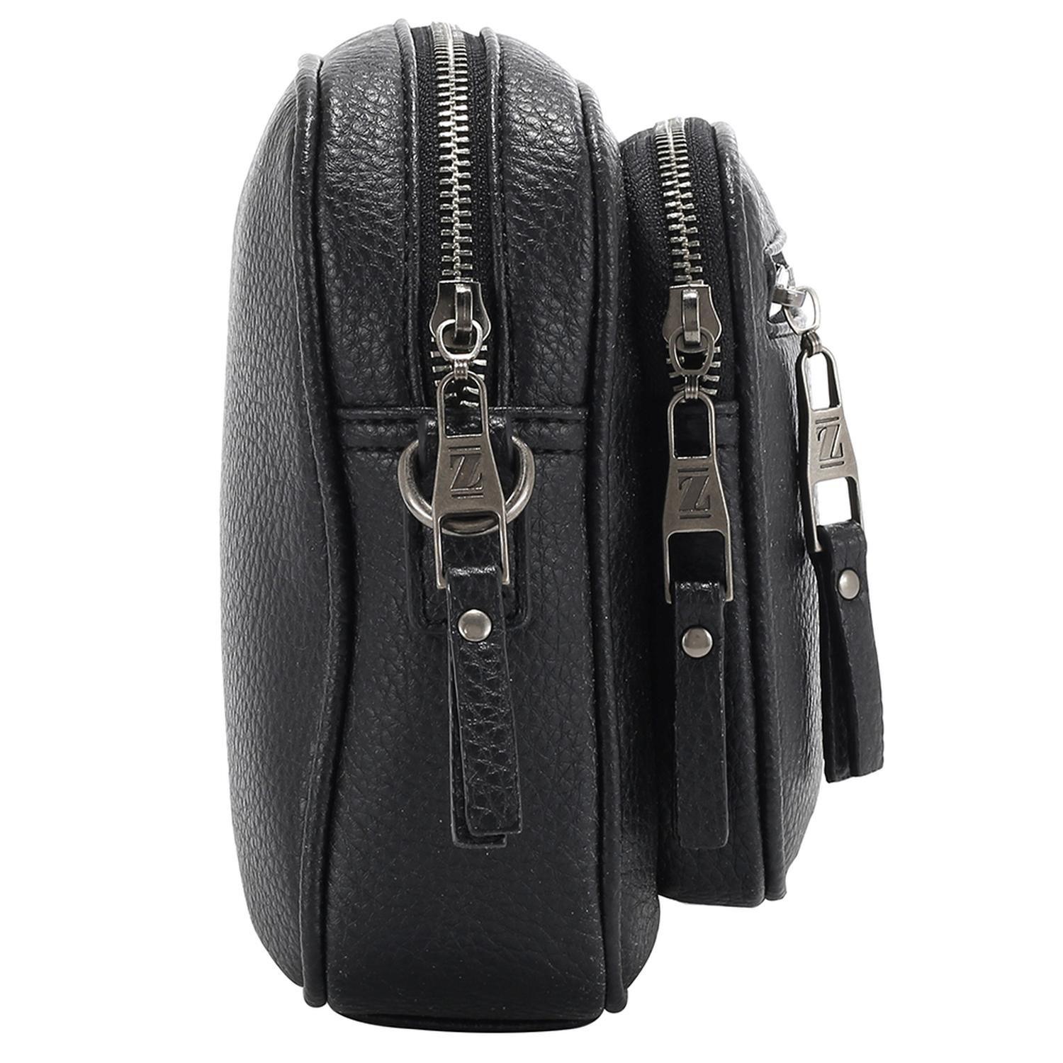 Cartera Bandolera Negra - Zappa - ZC25-3