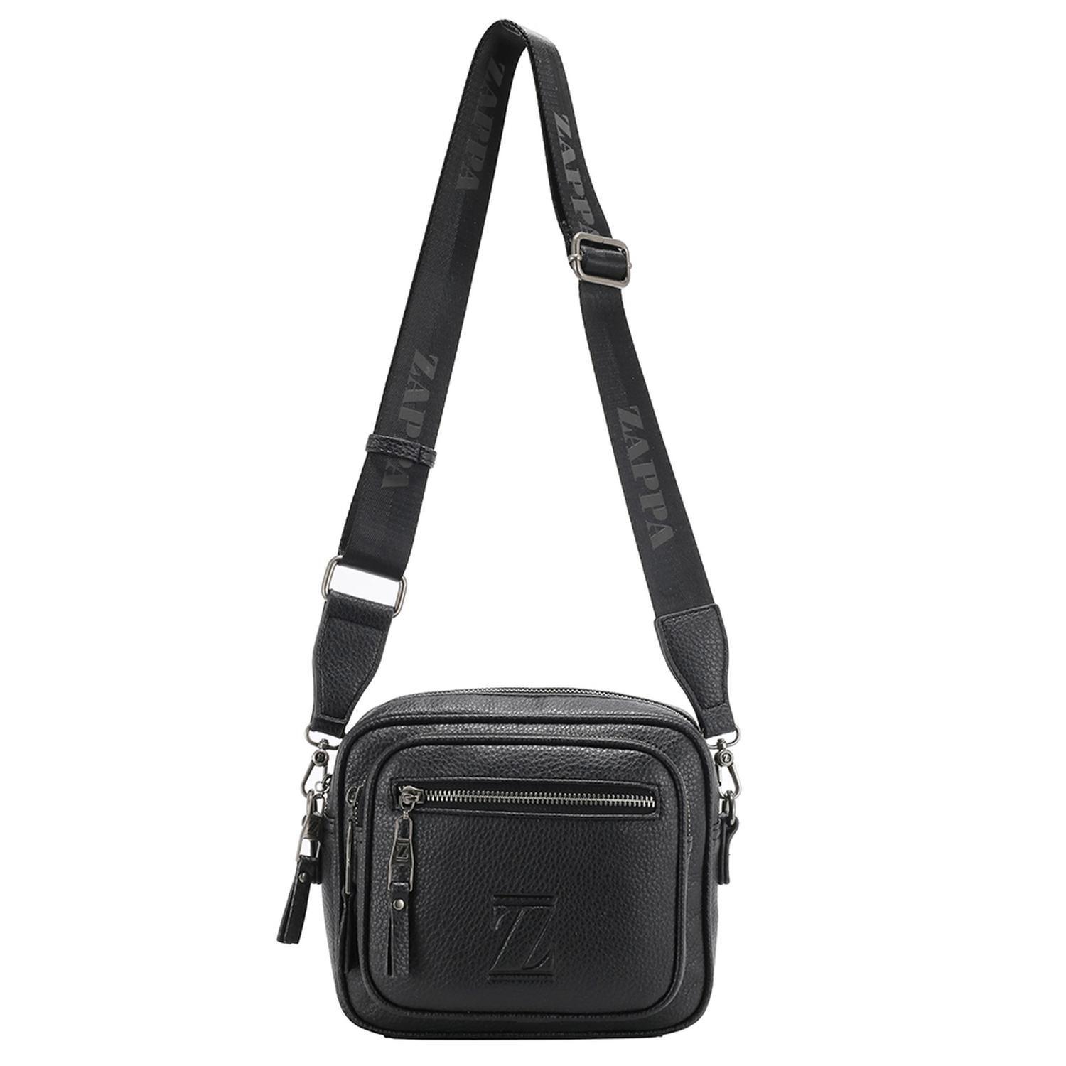 Cartera Bandolera Negra - Zappa - ZC25-4