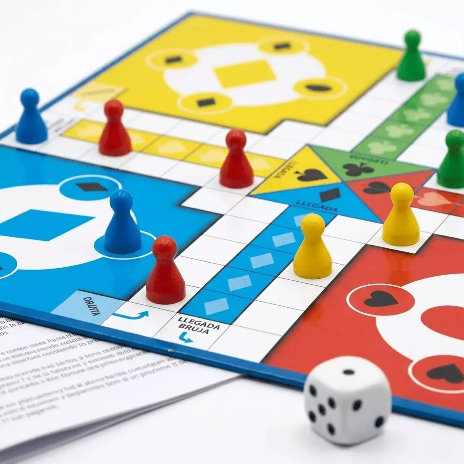Juego de Mesa Familiar Ludo Clásico-3