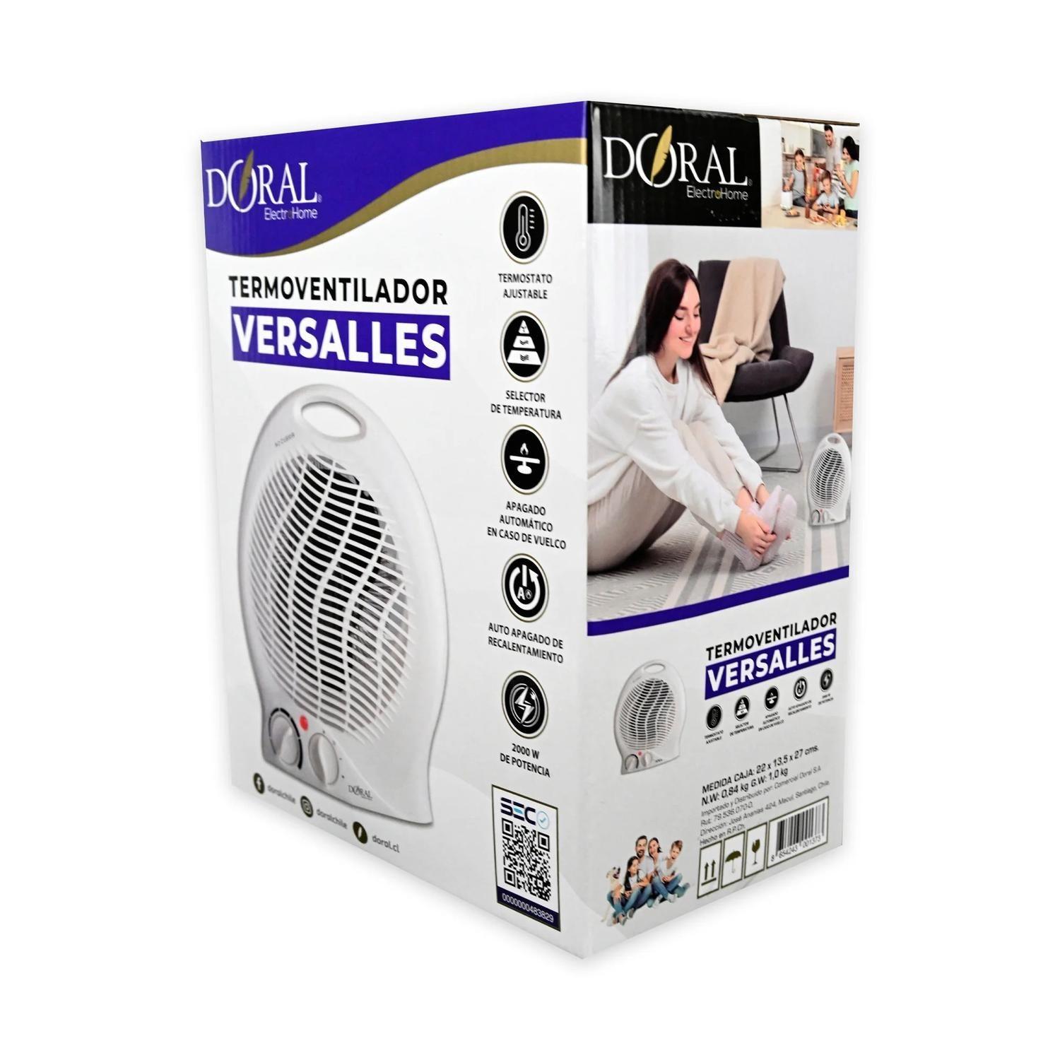 Termoventilador Versalles 2.000 W Doral-2