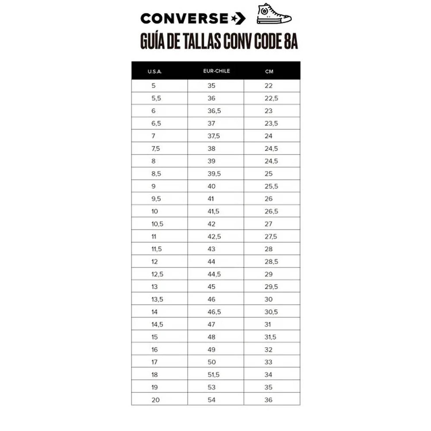Zapatilla Converse Caña Alta Chuck Taylor All Star Lift Cuero 561676C-5