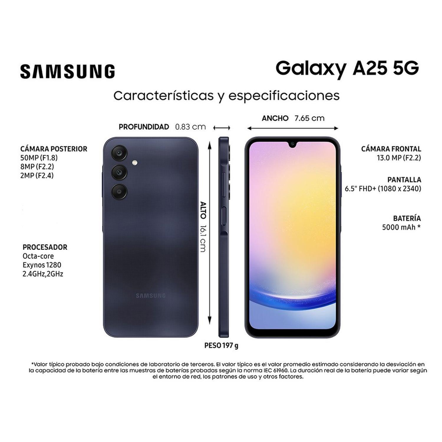 Samsung Galaxy A25 5G 256GB Blue Black-1