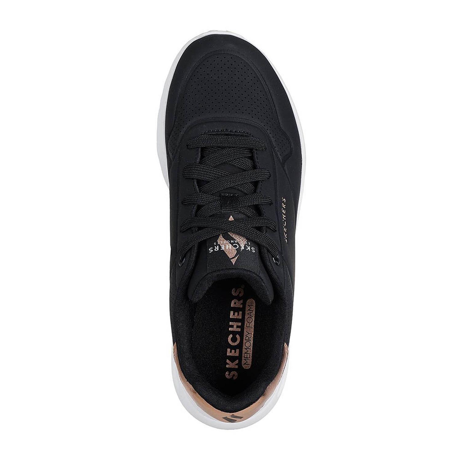 Zapatillas Skechers Women's Uno Lite Shimmer Along 177291BLK-1