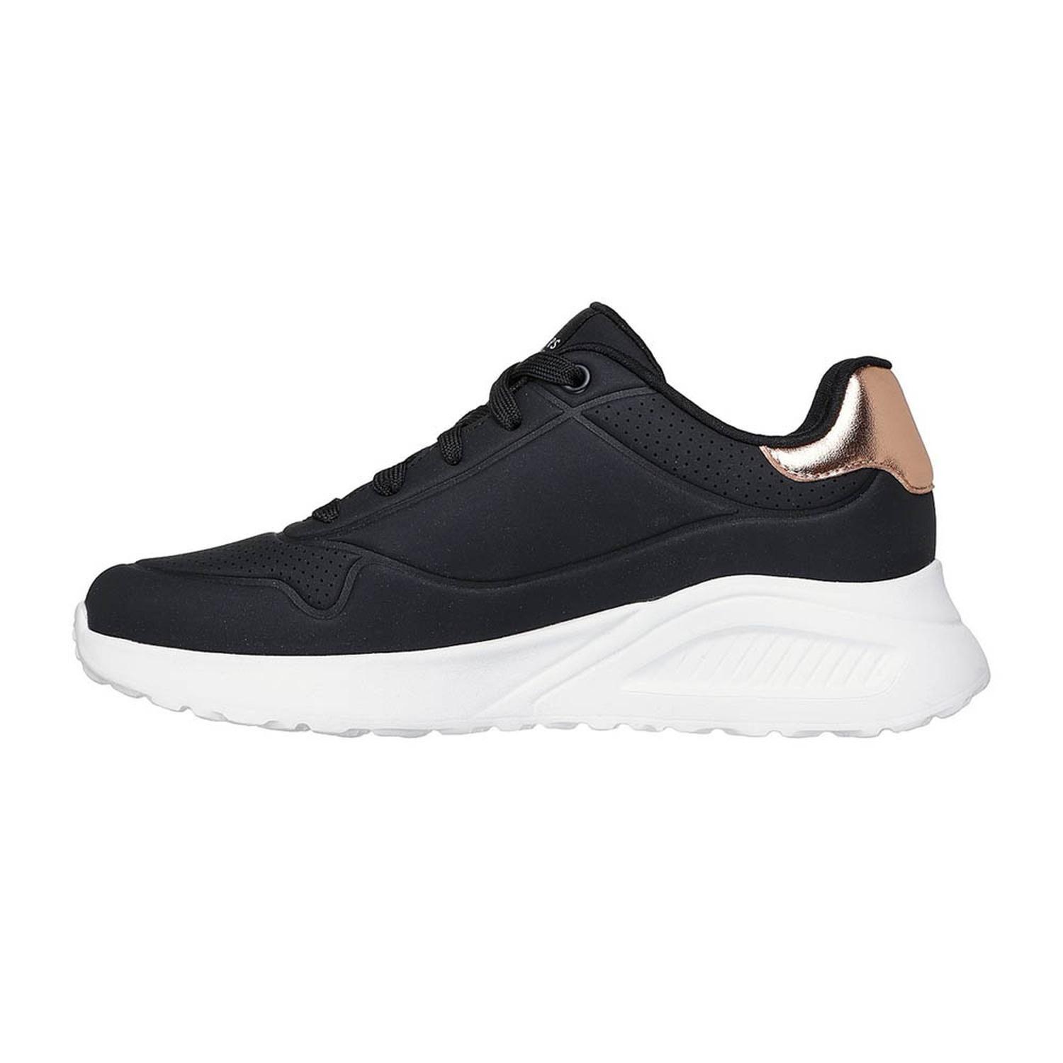 Zapatillas Skechers Women's Uno Lite Shimmer Along 177291BLK-3