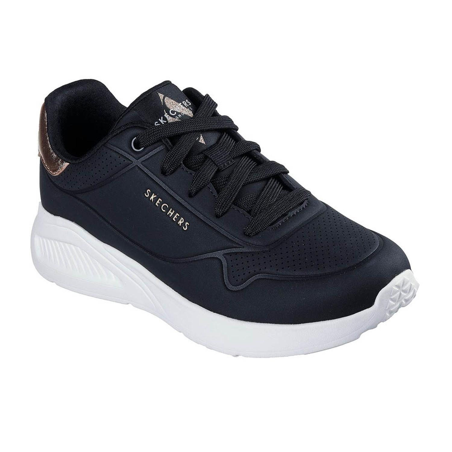Zapatillas Skechers Women's Uno Lite Shimmer Along 177291BLK-4