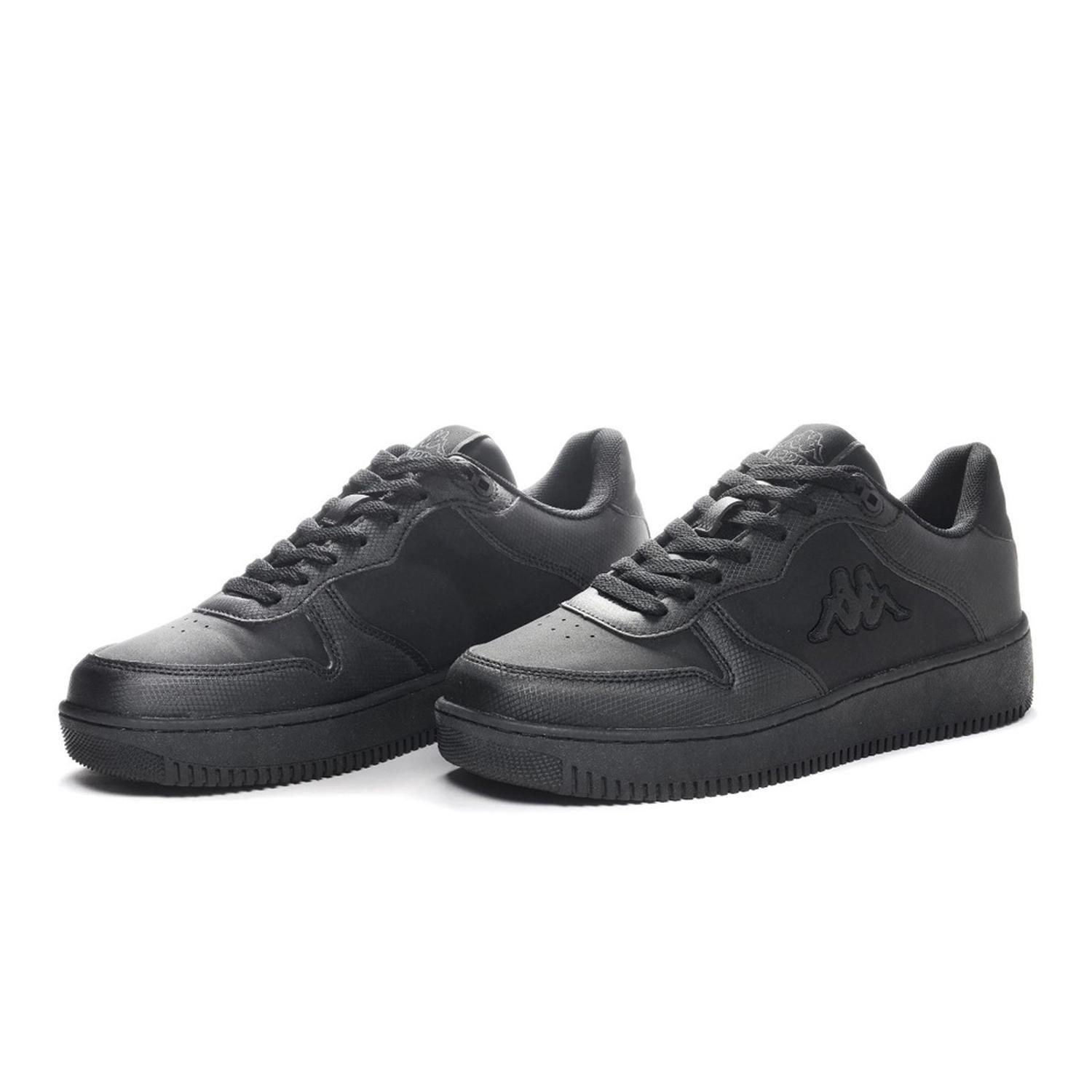 Zapatilla Escolar Kappa Maserta Black Grey Charcoal-2