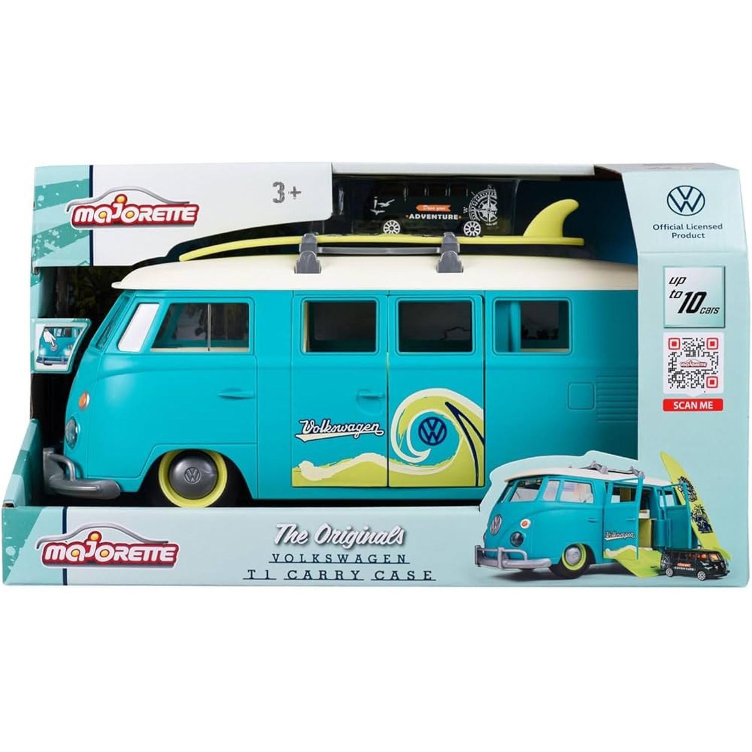 VW The Originals T1 CARRY CASE + 1 CAR Majorette-0