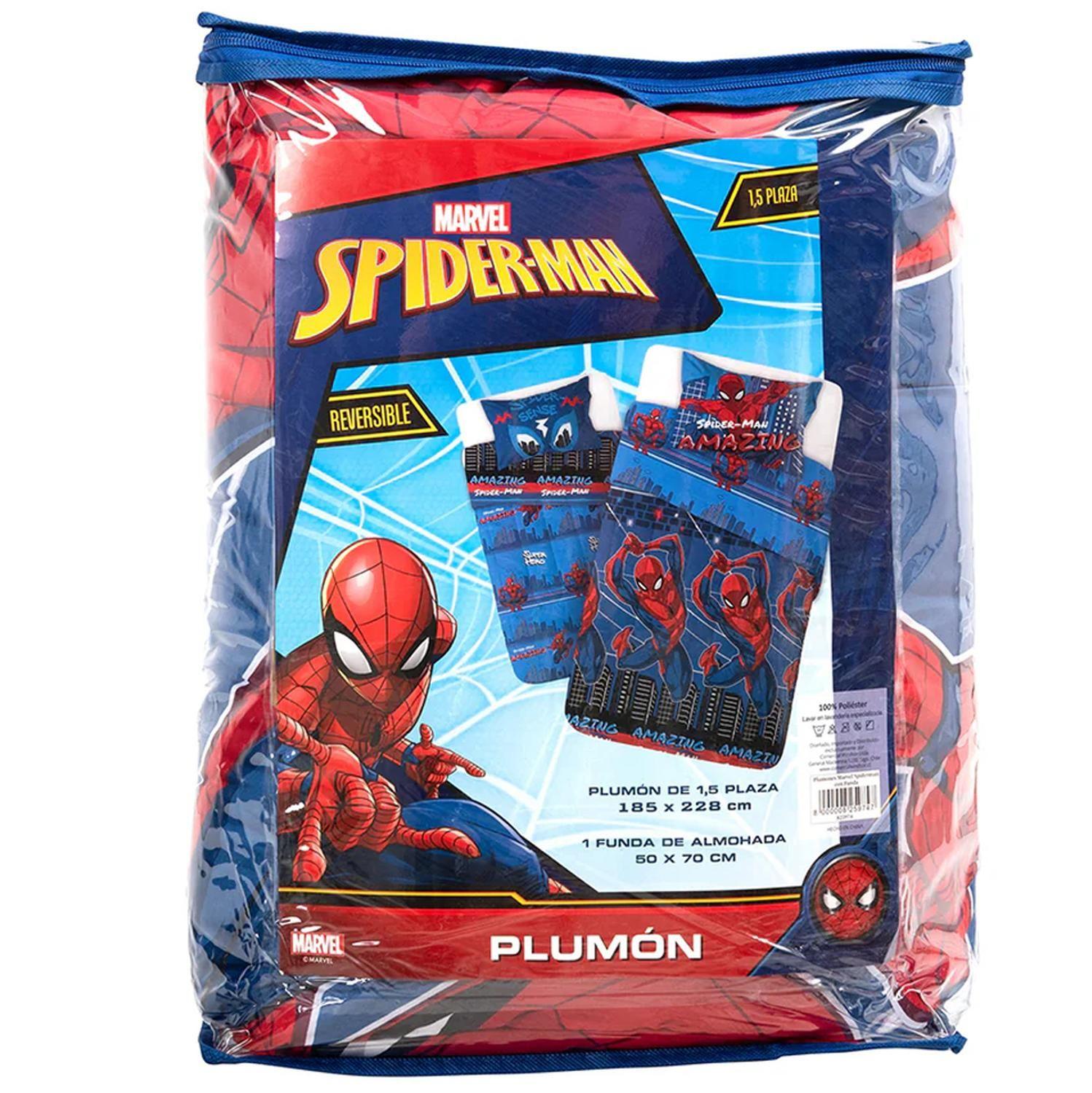 Plumón Reversible Spiderman 1.5 P - 825974-3