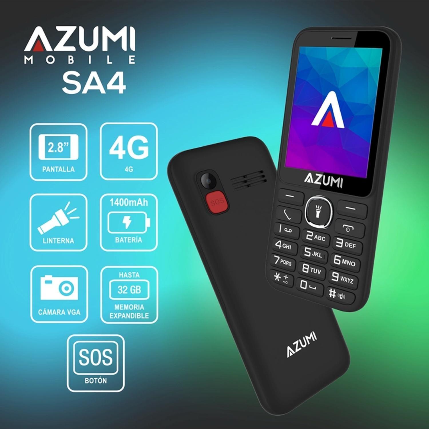 Celular Azumi SA4 Con chip Claro-3