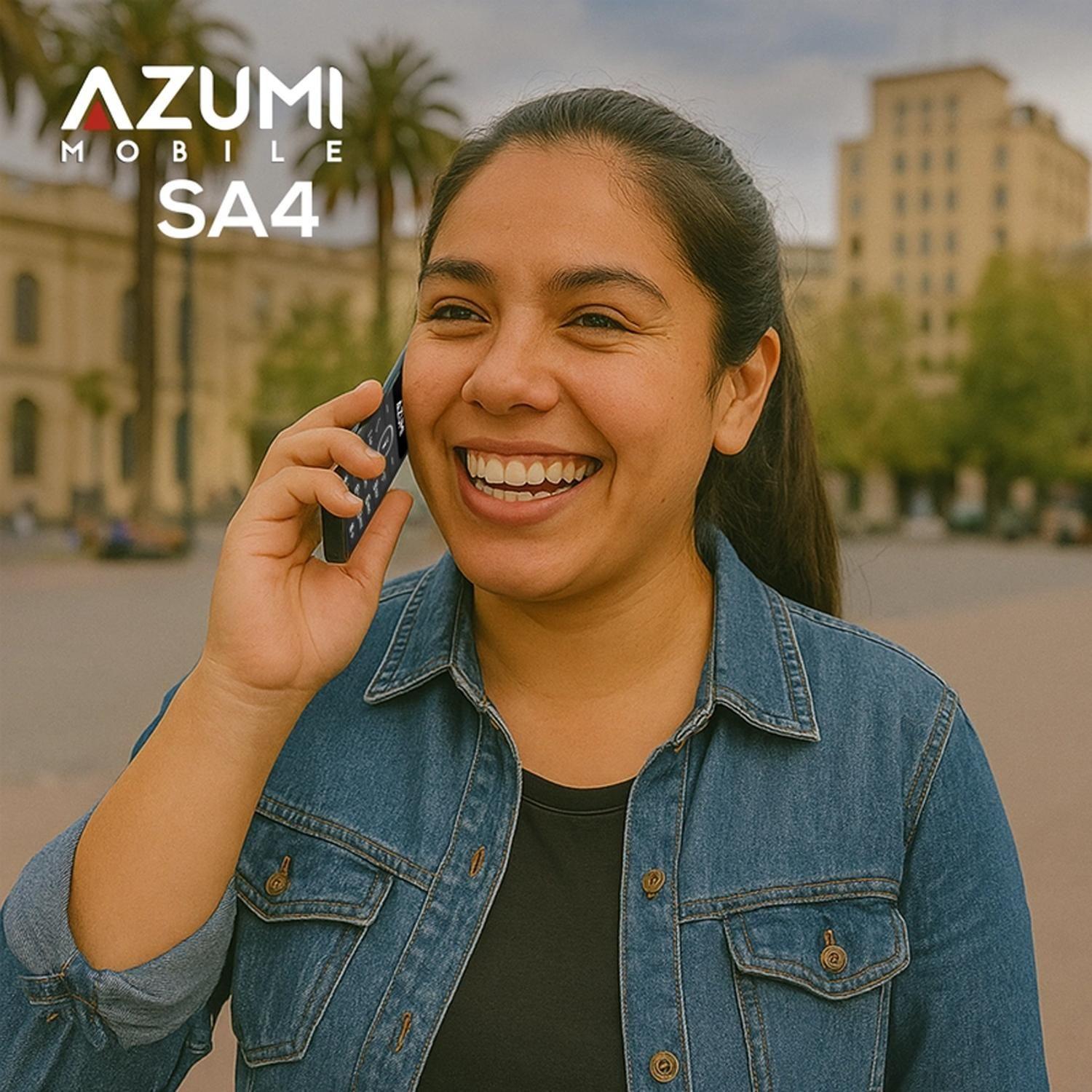 Celular Azumi SA4 Con chip Claro-4