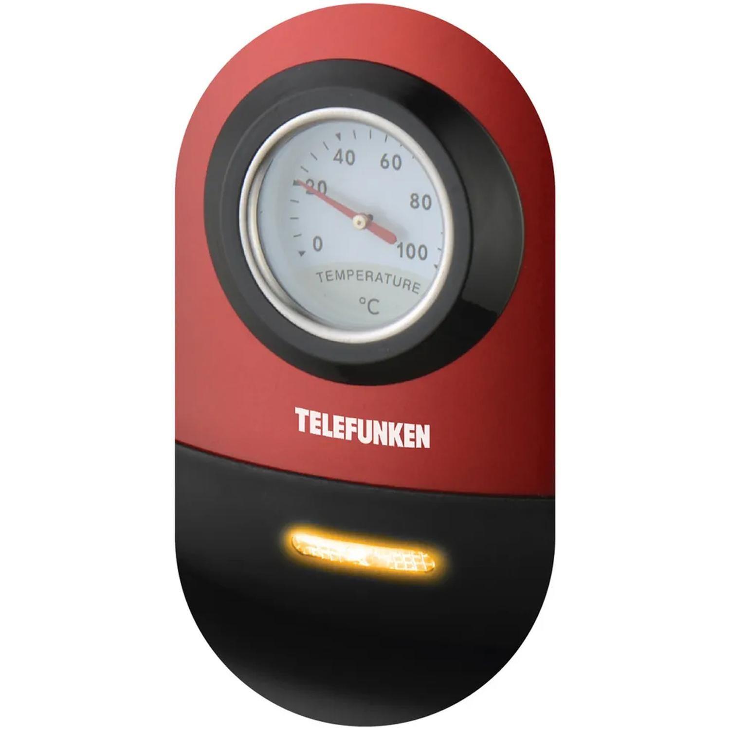Hervidor Eléctrico Rojo Telefunken - Tf Pe900-3