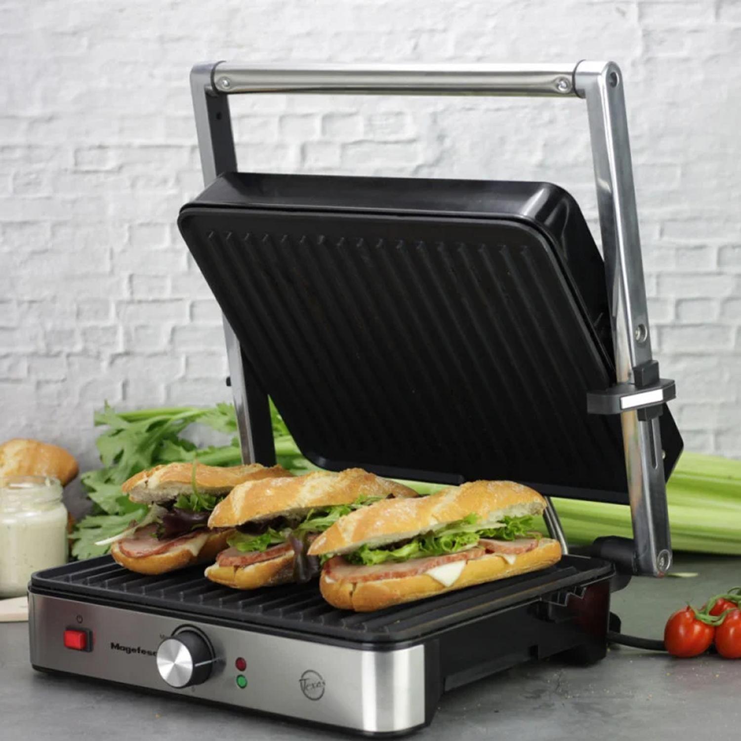 Sandwichera - Parilla Grill Magefesa Texas Mgf4635-3