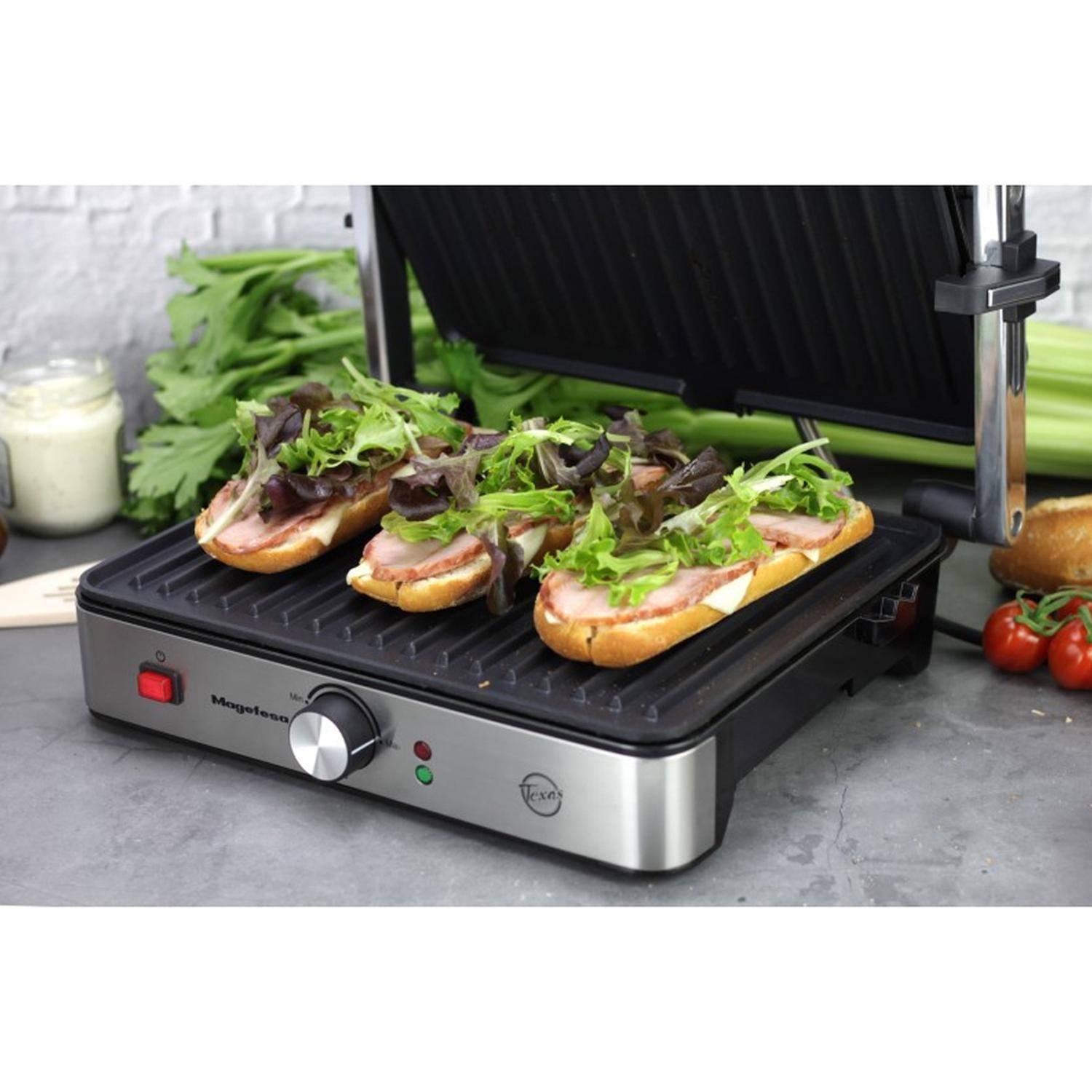 Sandwichera - Parilla Grill Magefesa Texas Mgf4635-4