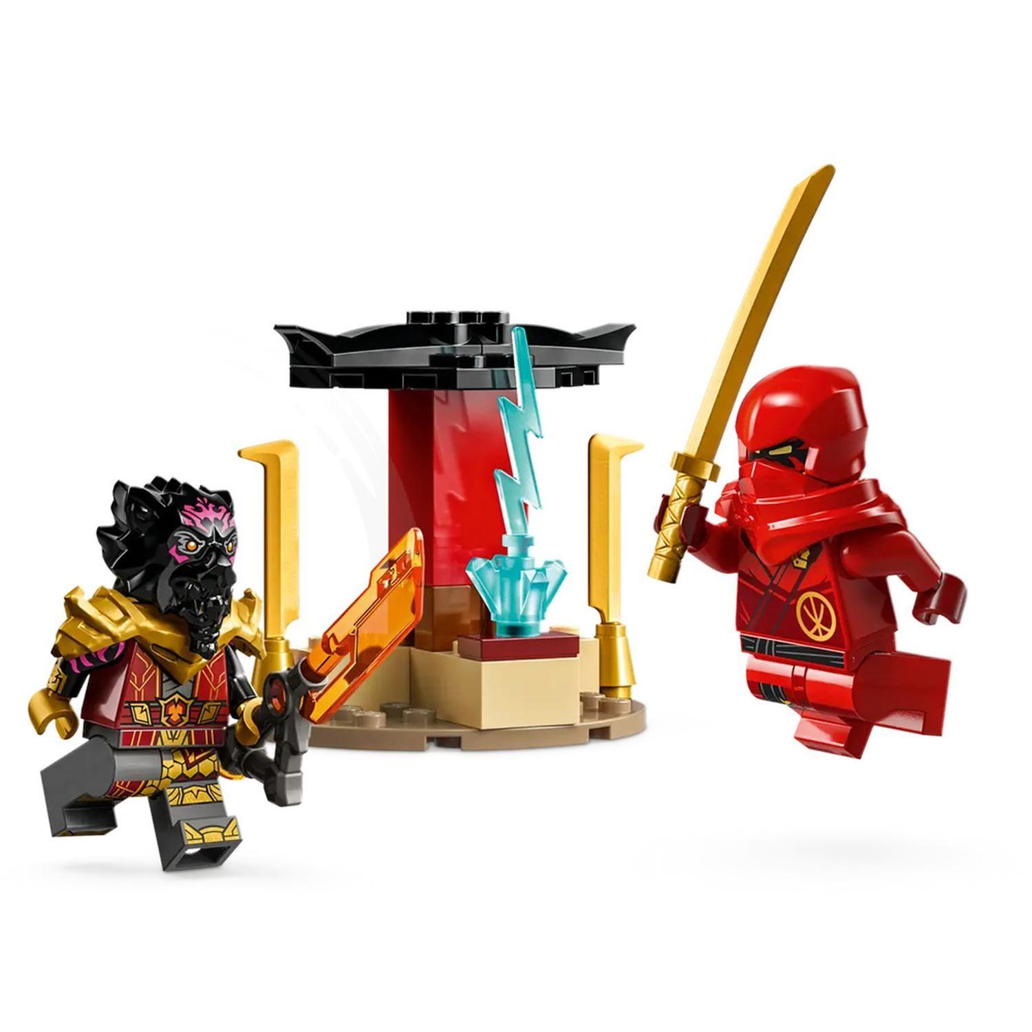 Batalla en Auto y Moto de Kai y Ras Lego Ninjago-2