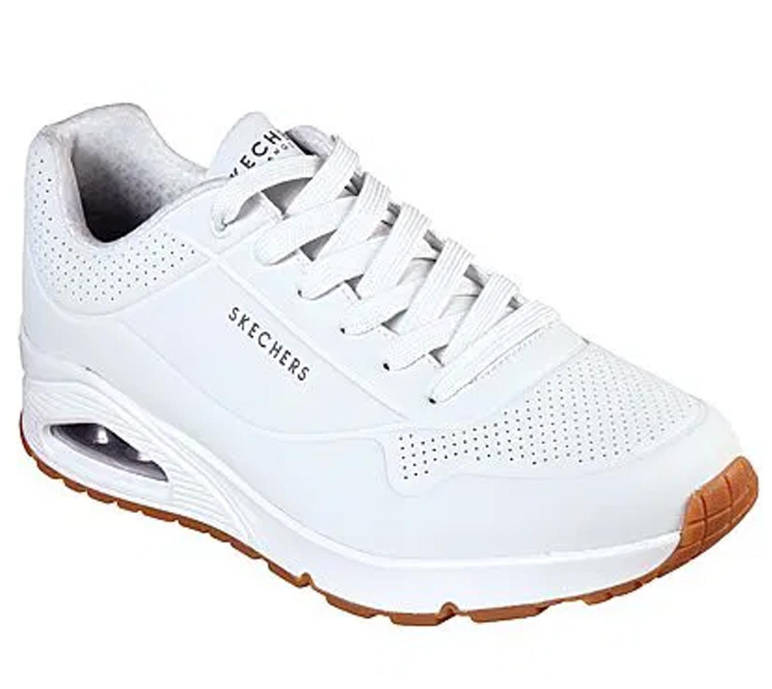 Zapatilla Uno Stand On Air Blanco - Skechers 52458-4