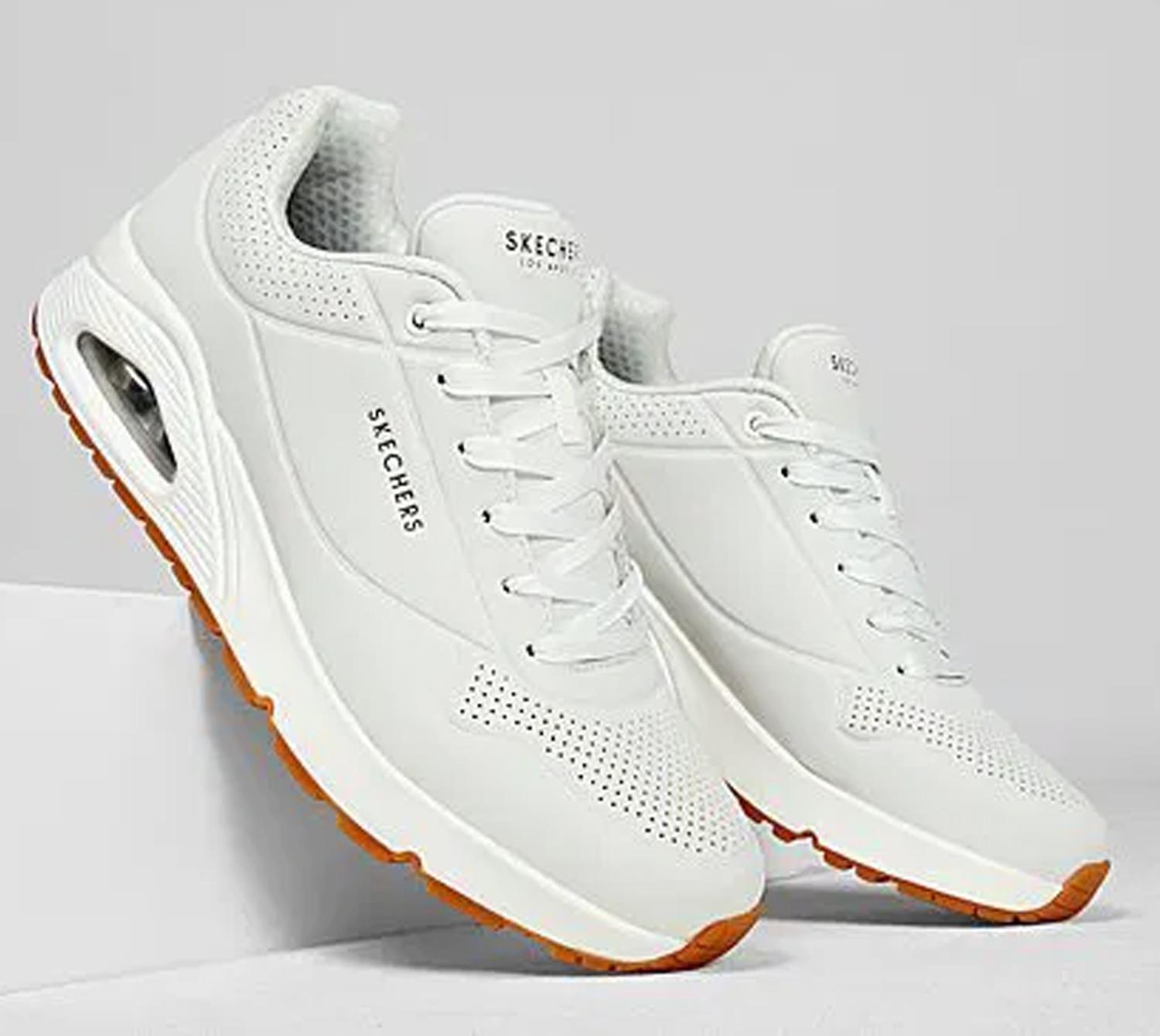 Zapatilla Uno Stand On Air Blanco - Skechers 52458-5