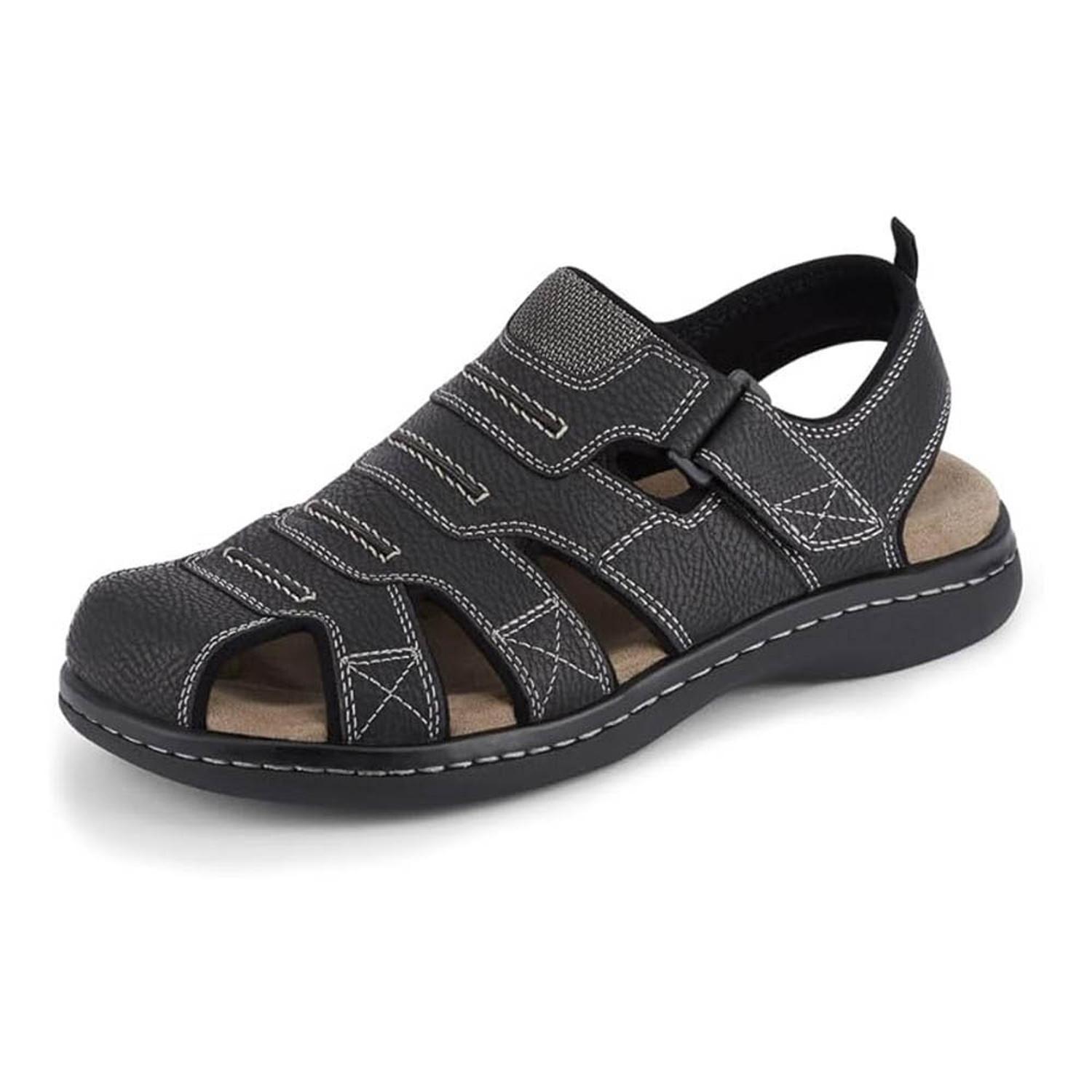 Sandalia Dockers Searose Negro 90-21374-0