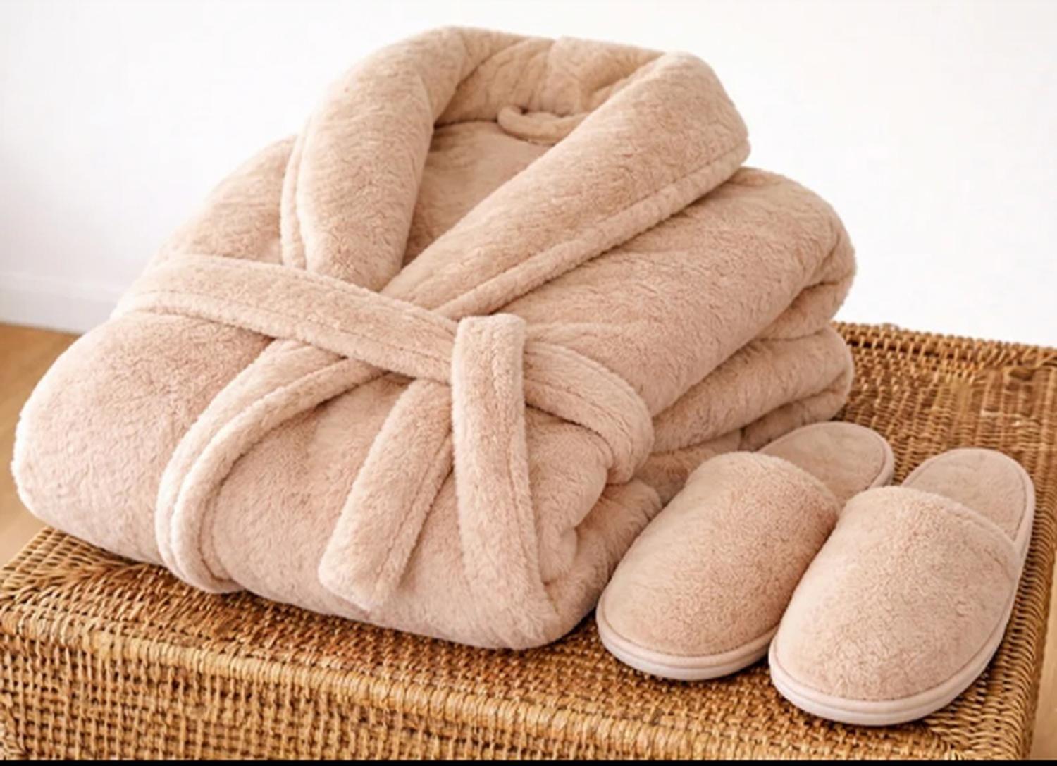 Set Bata + Pantuflas Beige - Chantilly-1