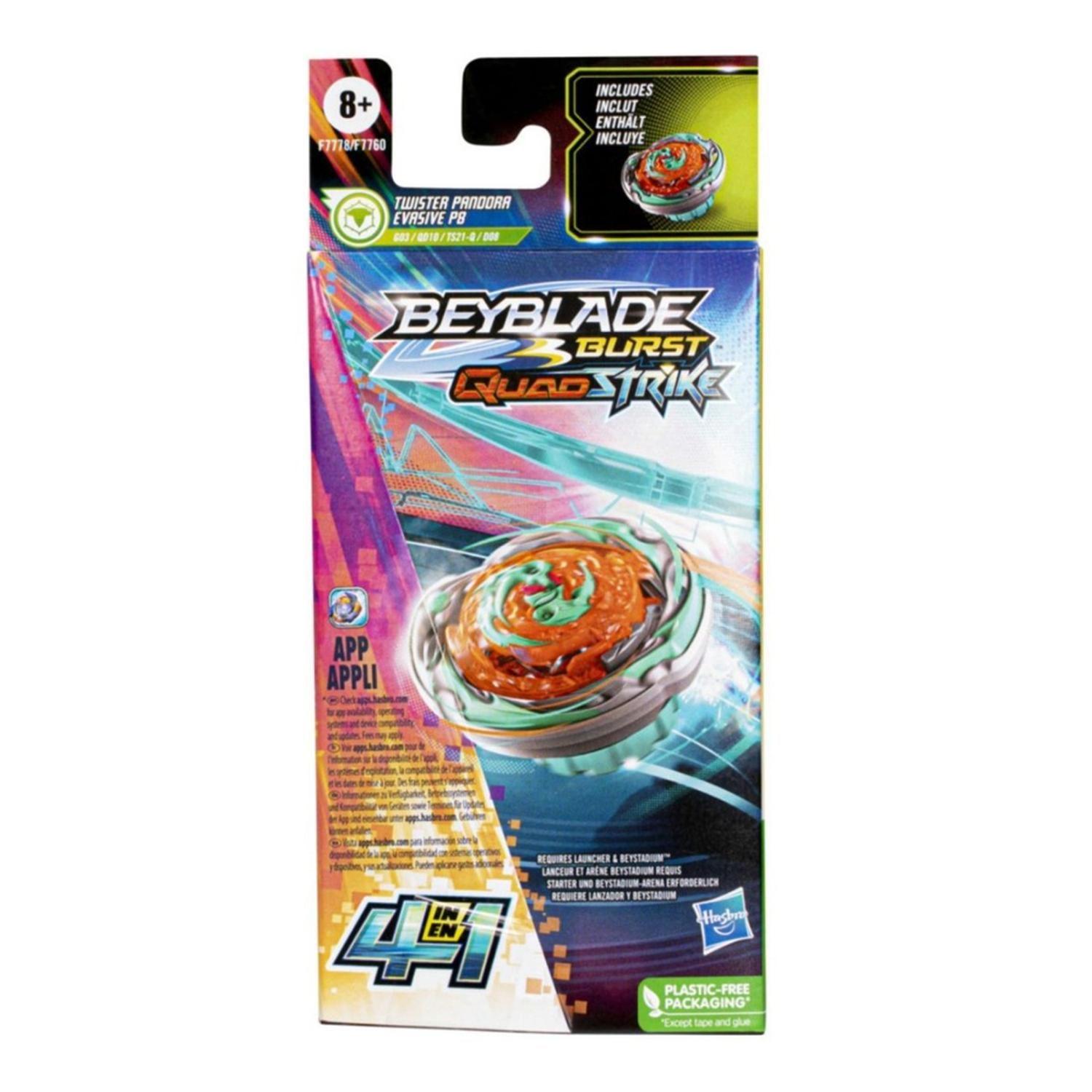 Beyblade Burst Quadstrike Twister Pandora Evasive P8-2