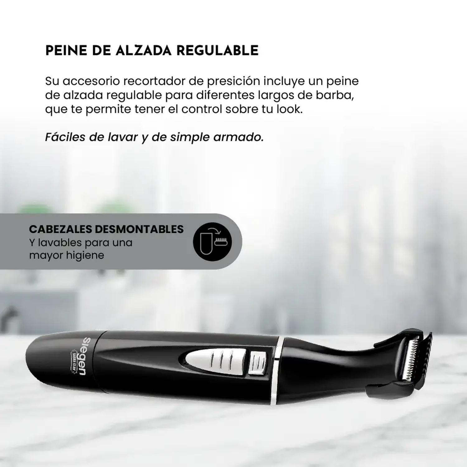 Corta Pelo Eléctroca Multi Styler 3 en 1 Siegen-4