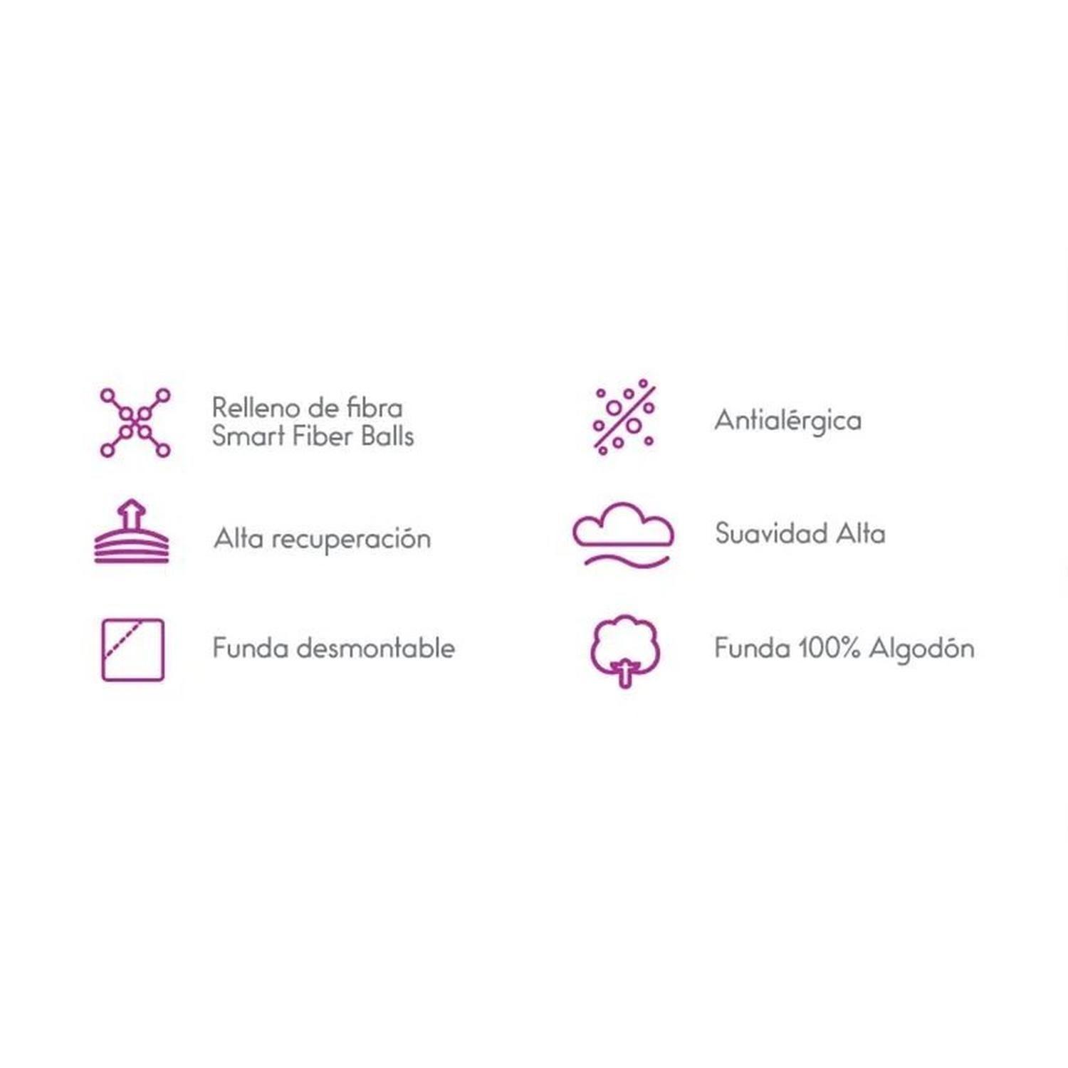 Almohada Extra Active Fiber Rosen-3