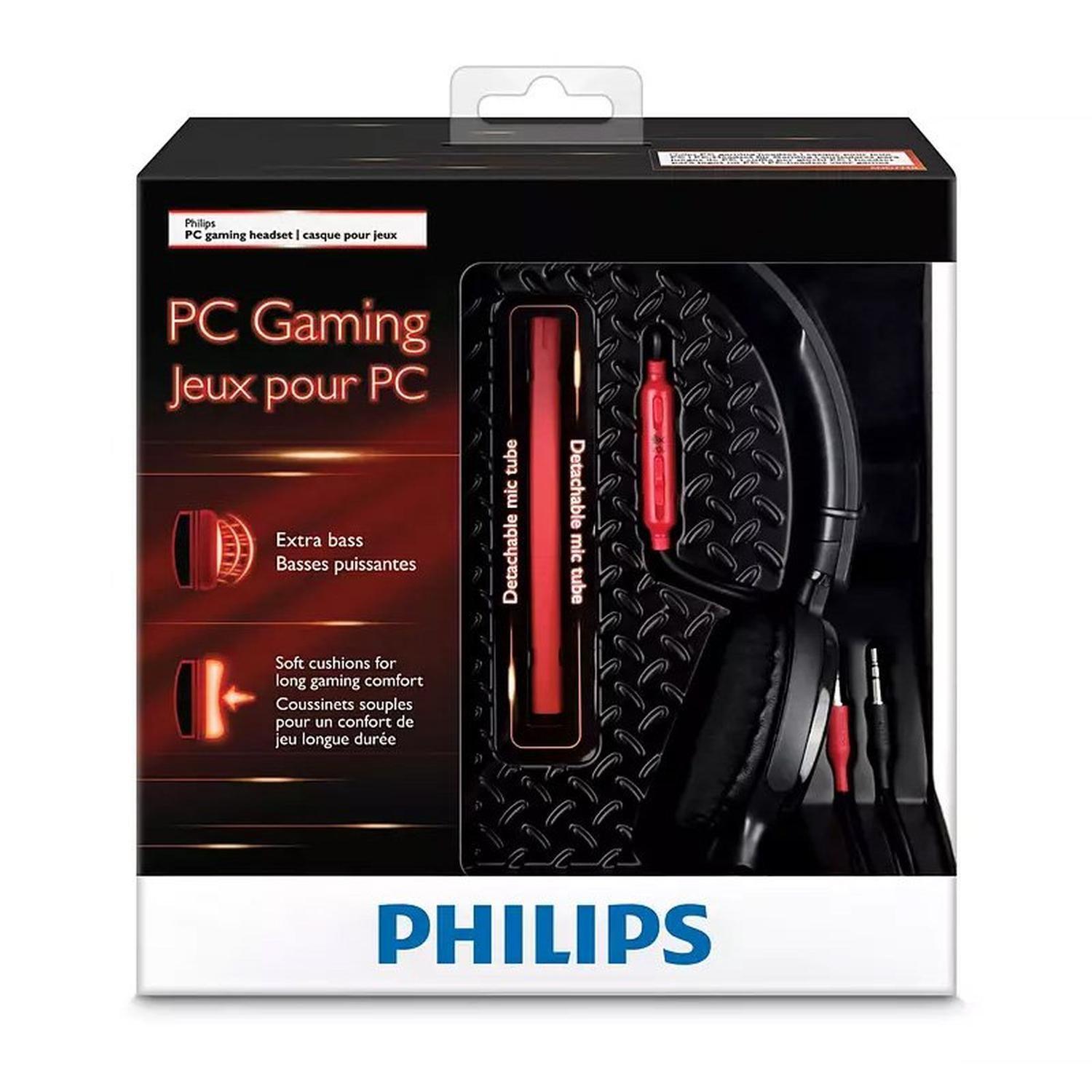 Audífonos Gaming Para Pc Con Micrófono - Philips-3