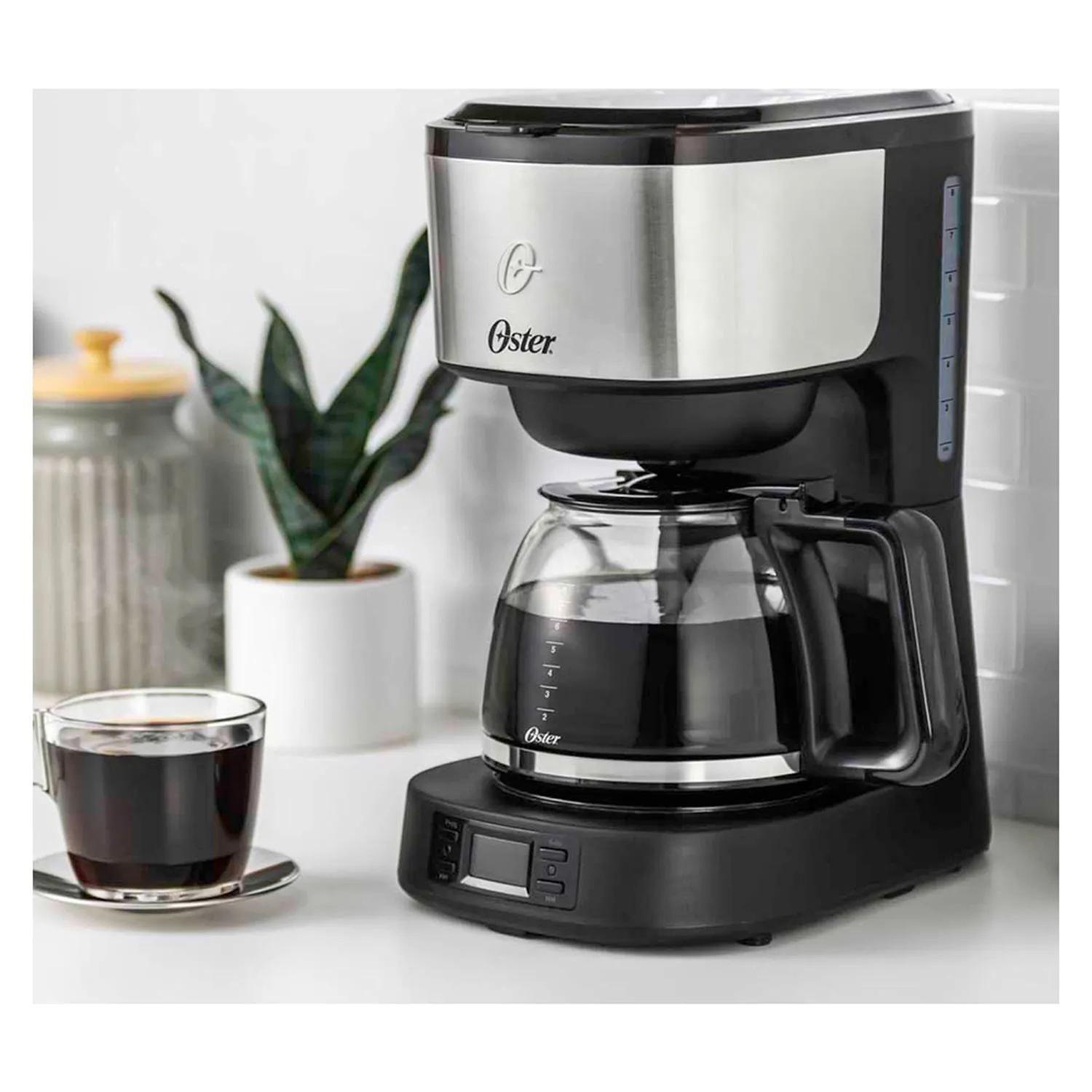 Cafetera Programable 8 tazas Oster - BVSTDC10SS-2