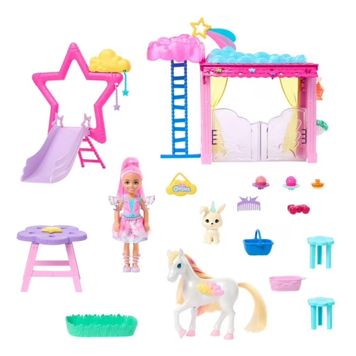 Set de Juegos Barbie - Chelsea y Pegazo - Touch Of Magic-3