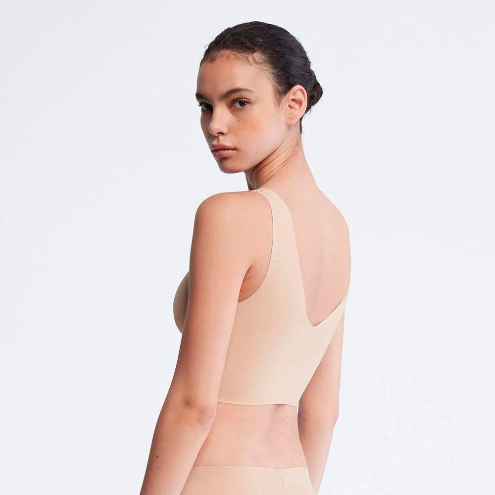 Brasier Calvin Klein Invisibles Mujer Beige QF4708-265-2