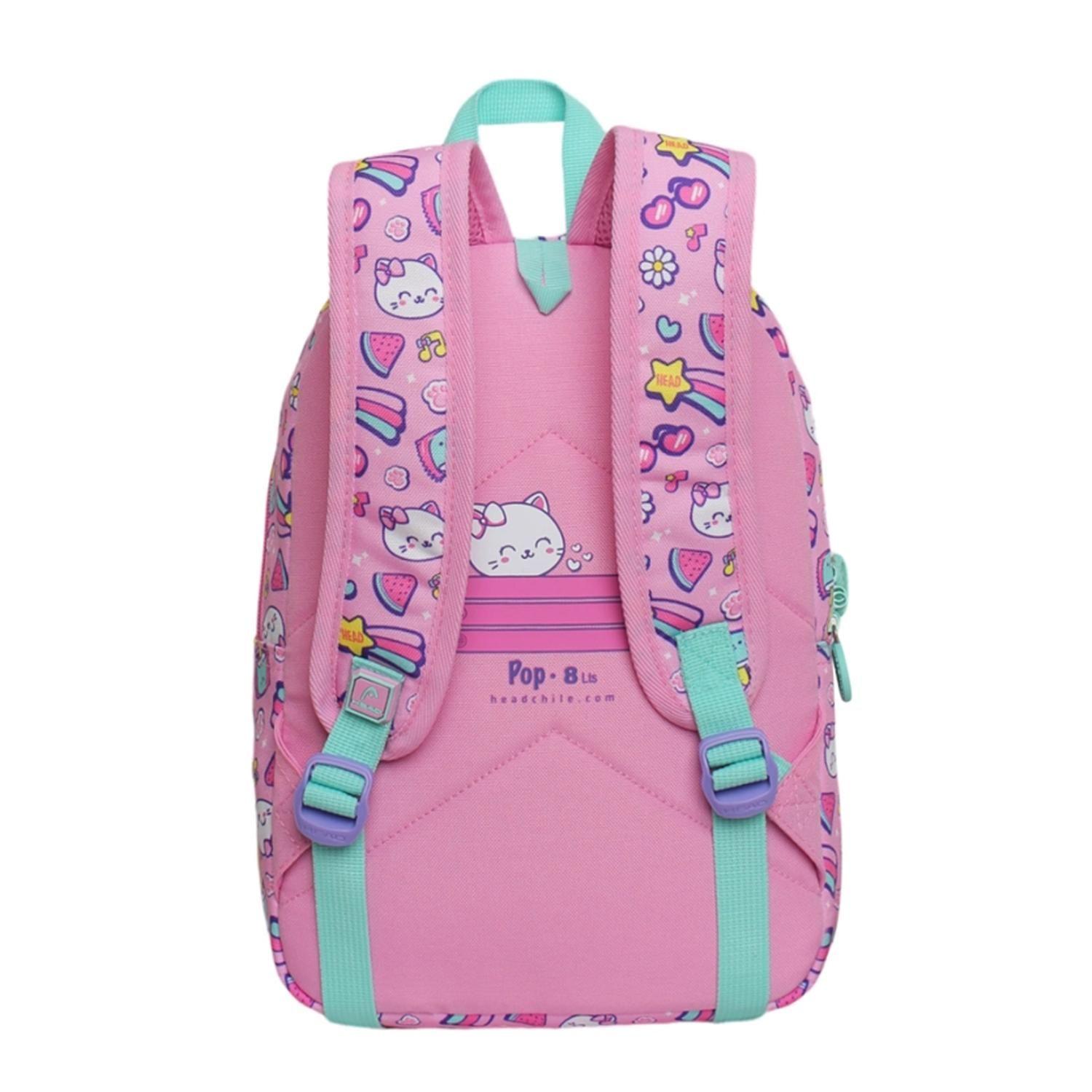 Mochila Head Pop Cat Prints 8 Litros-3