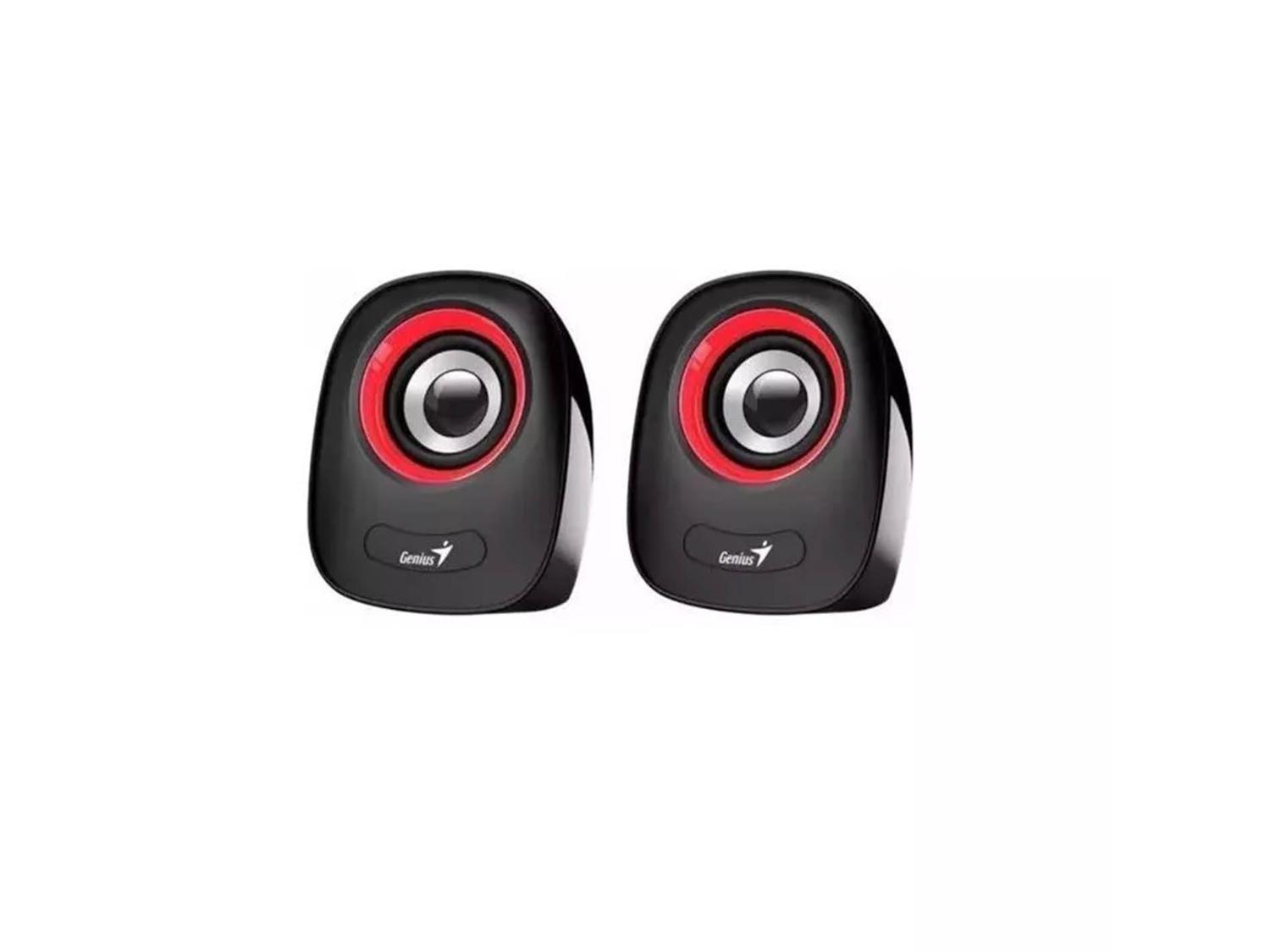 Parlante Genius Parlantes SP-Q160 portátil Roja-2