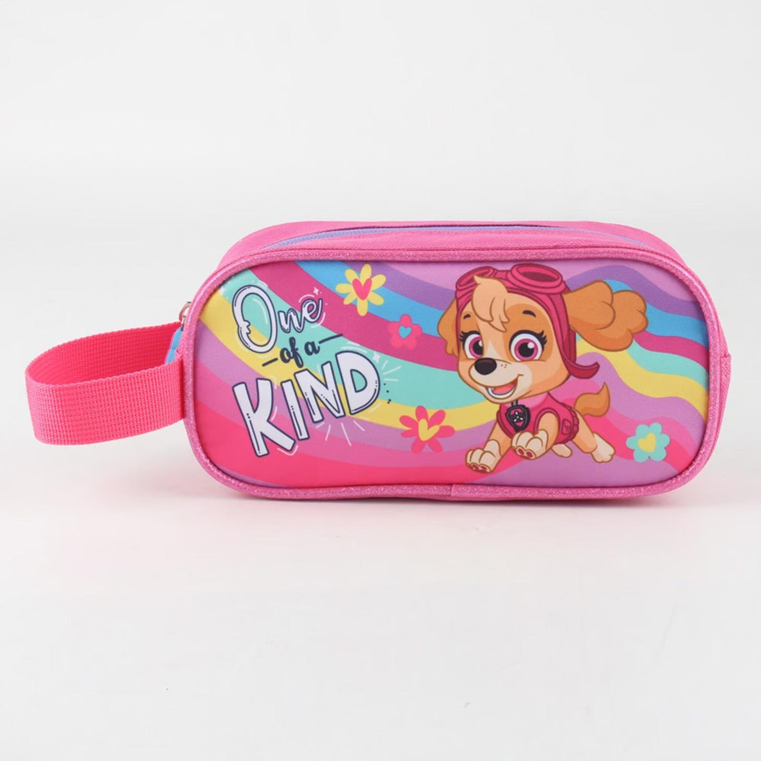 Mochila Escolar Niña Con Ruedas 3 Piezas Paw Patrol-4