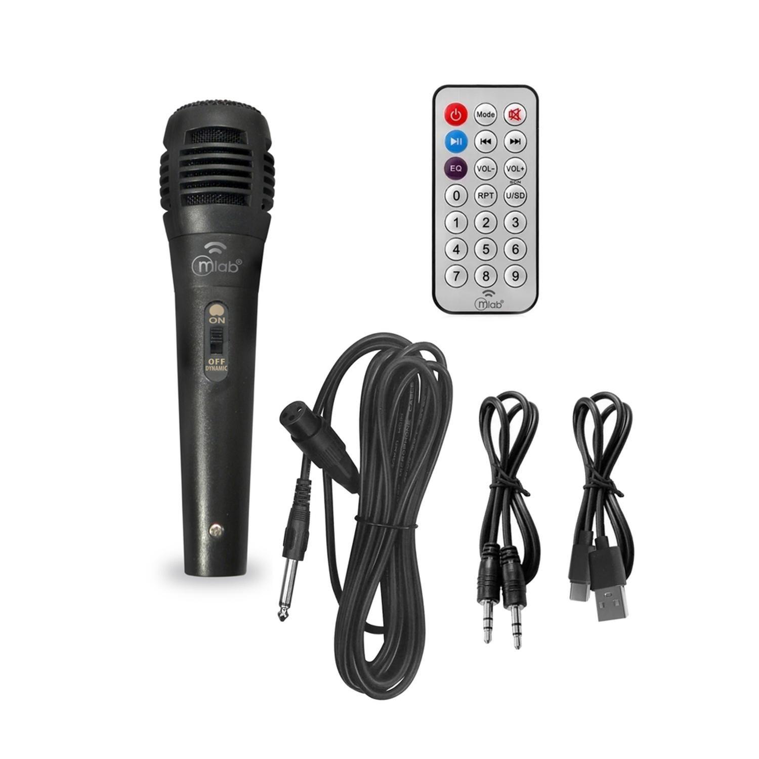 Parlante Bluetooth MLAB Flaming Ambiglow 12"-3