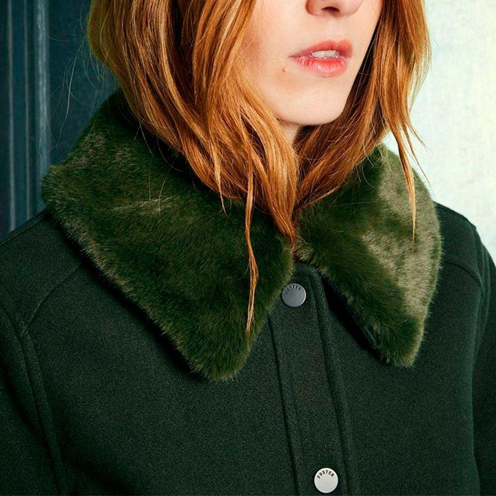Chaqueta Cuello Desmontable - Verde - 602CSFOI25-436-1