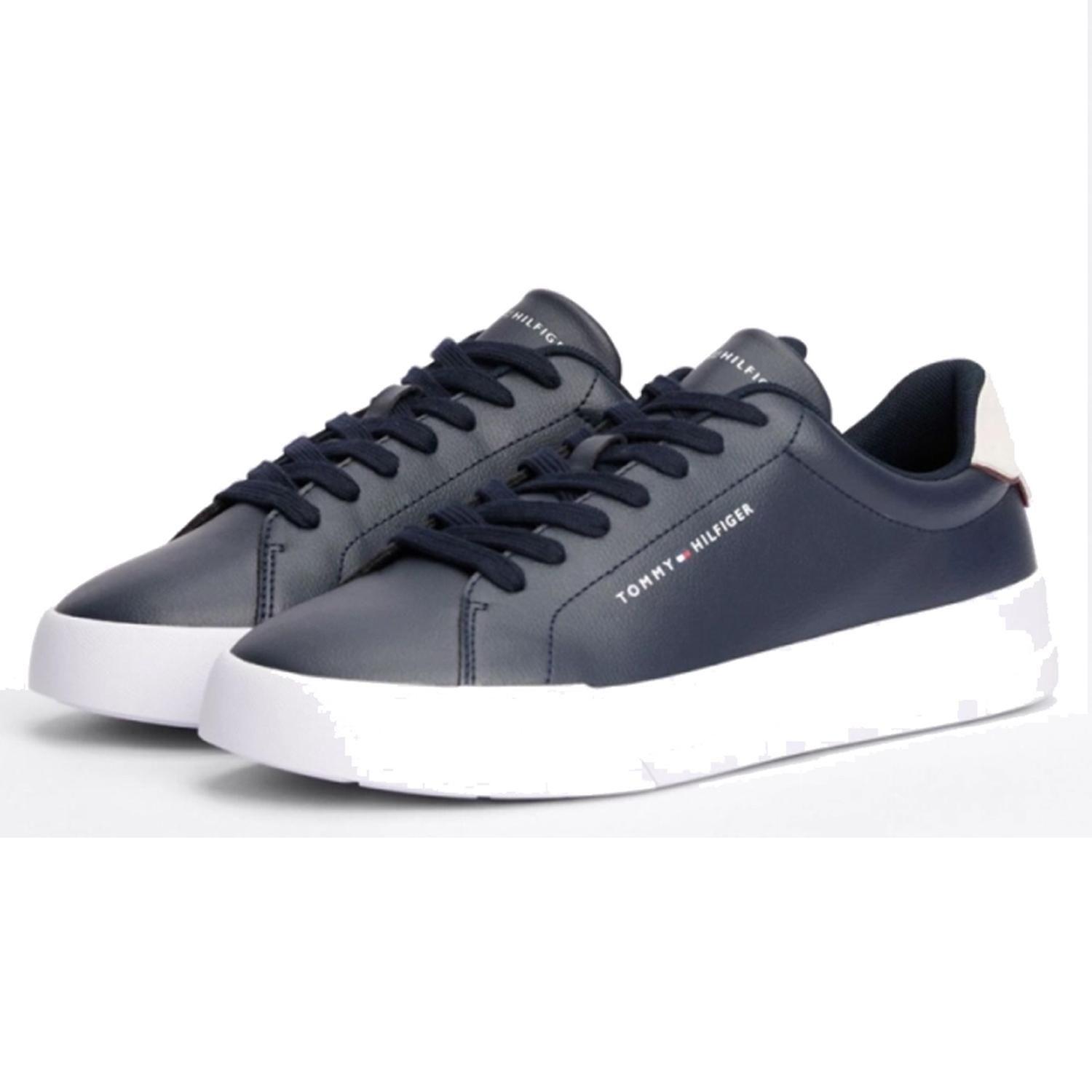Zapatillas Hombre Tommy Hilfiger Casual Azul Marino FM0FM05367DW5-1