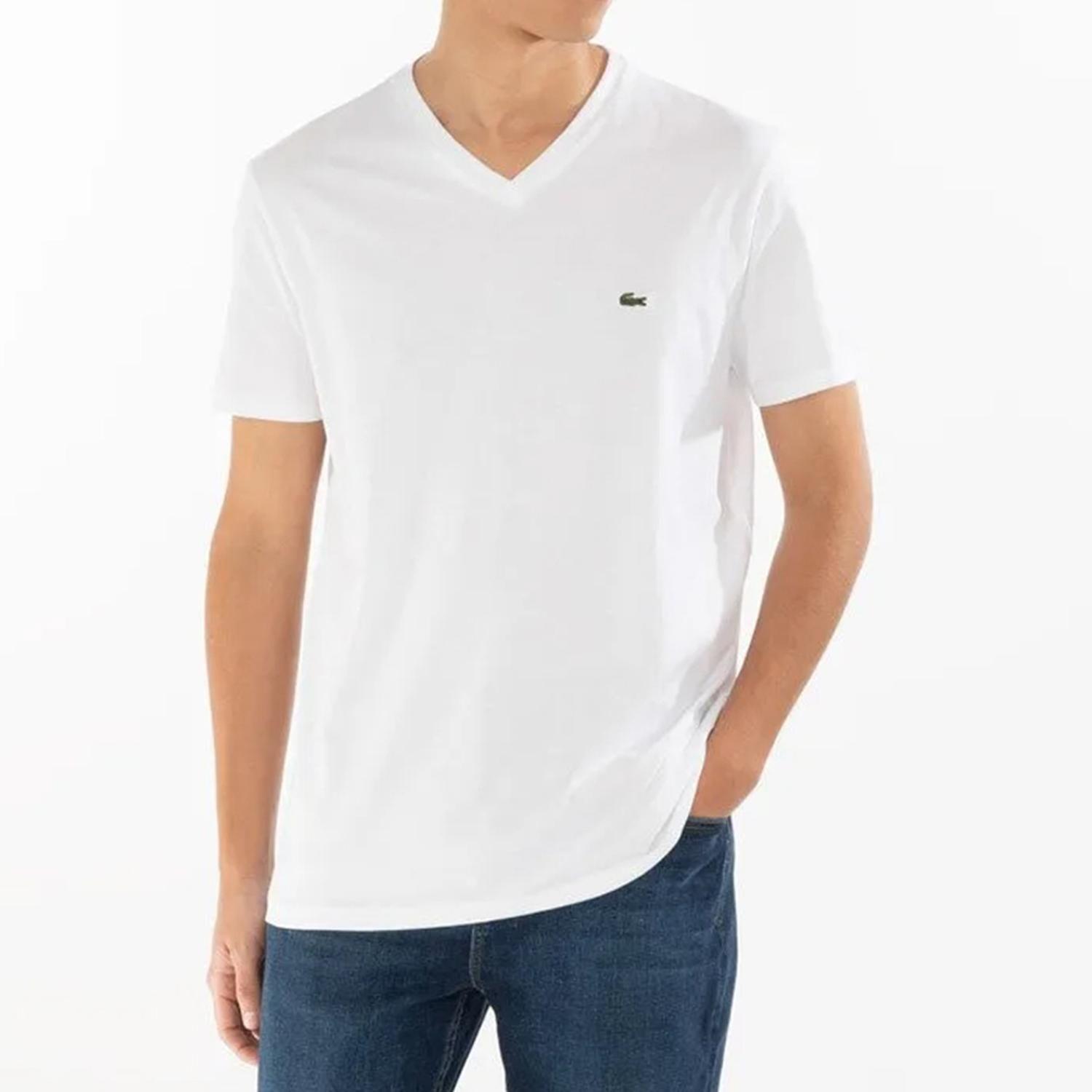 Polera Lacoste Blanco - TH3201 23 001-2