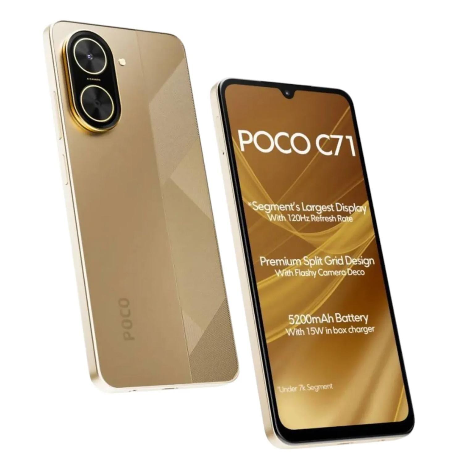 Poco C71 Dorado 3GB RAM 64GB ROM-2