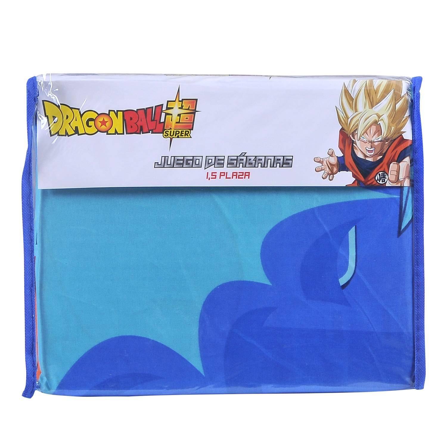 Juego de Sábanas Dragon Ball 1.5 Plazas-2