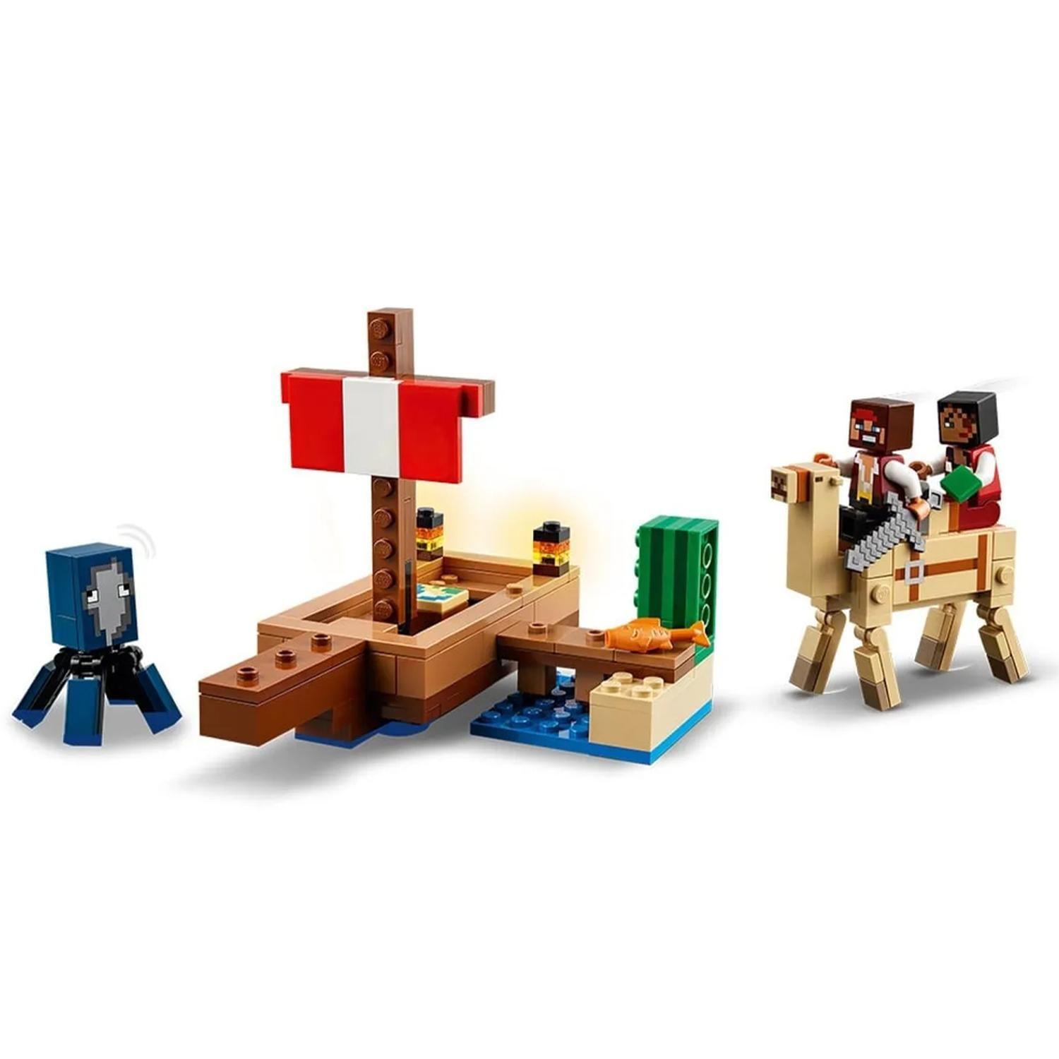 LEGO Minecraft El Viaje en El Barco Pirata - 21259-2