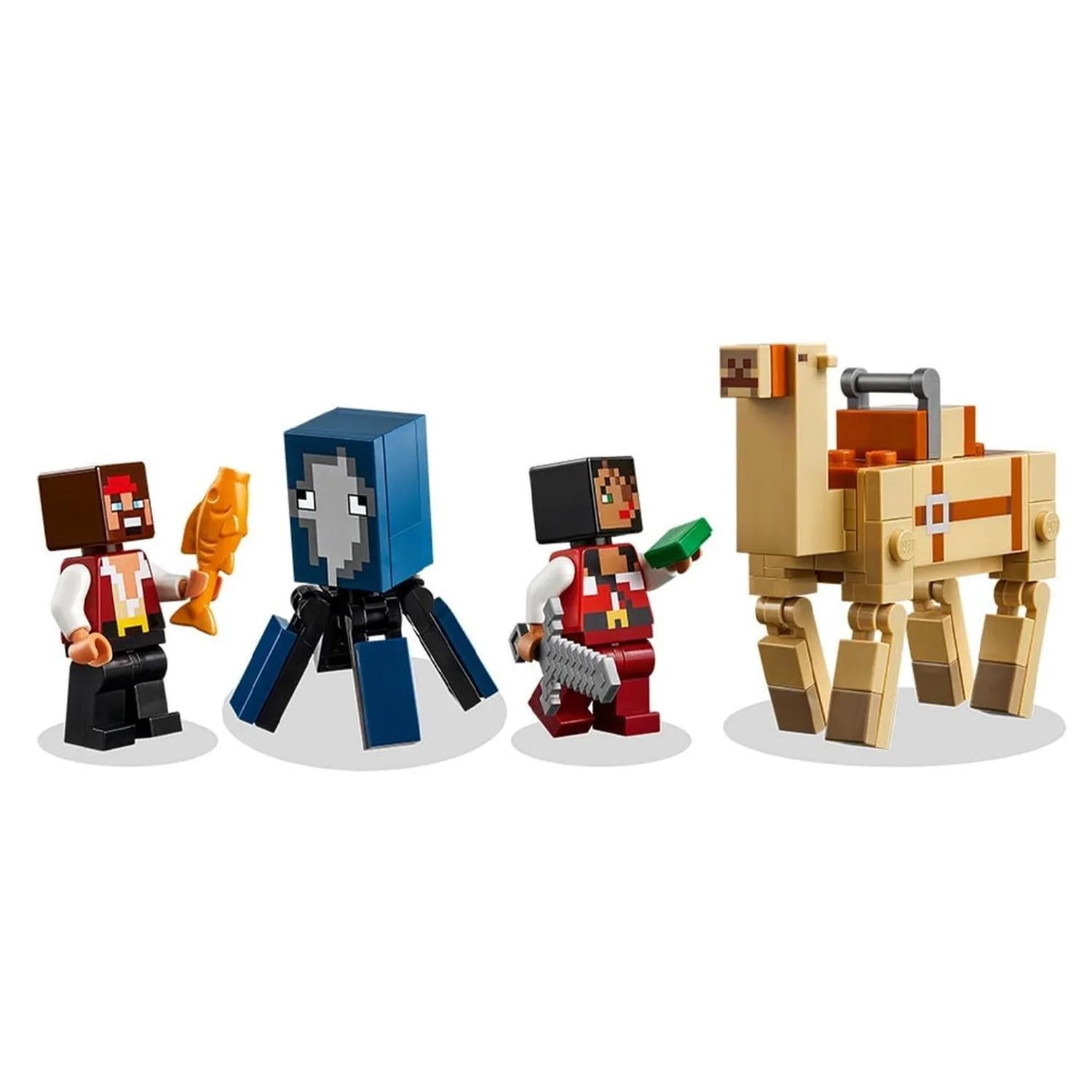 LEGO Minecraft El Viaje en El Barco Pirata - 21259-3