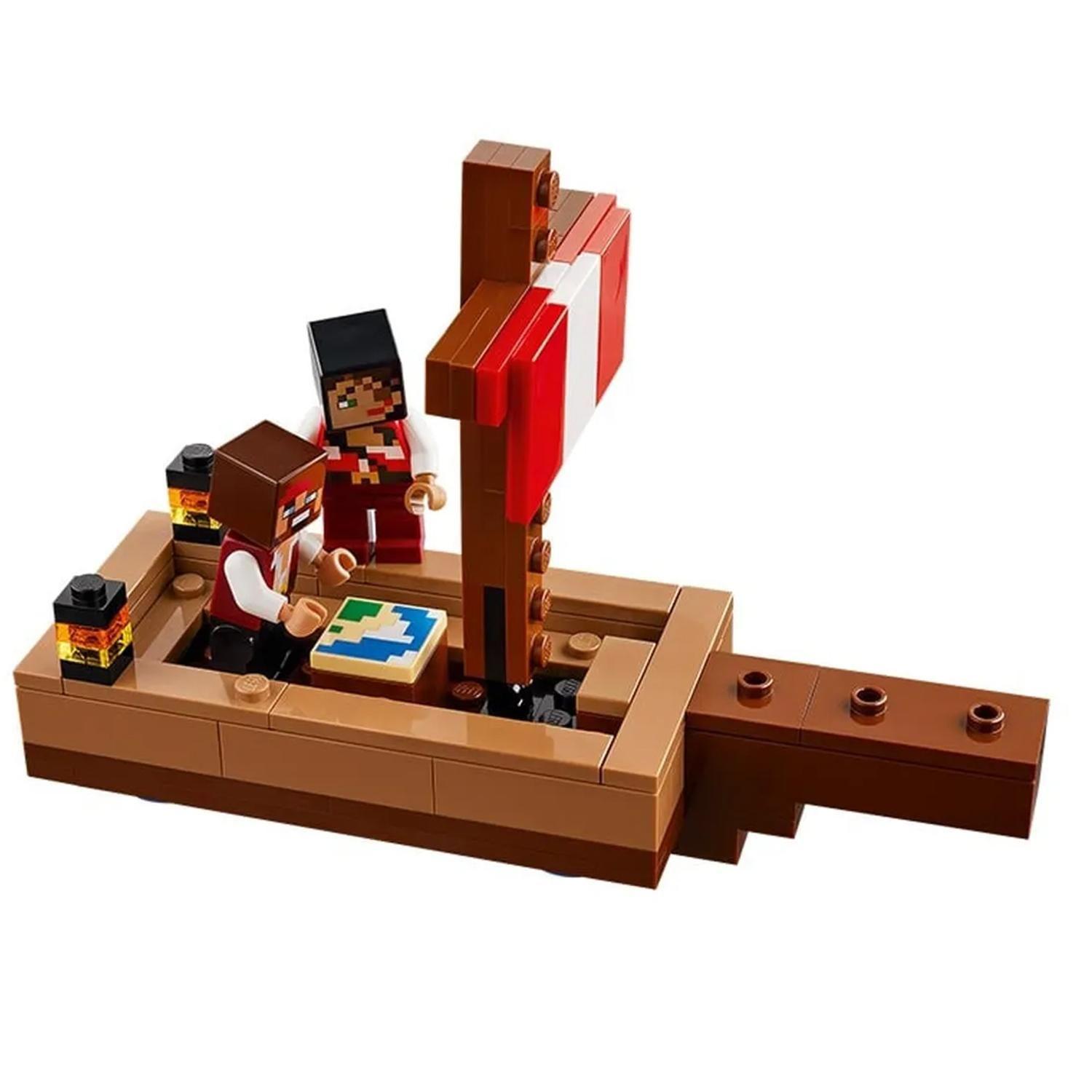LEGO Minecraft El Viaje en El Barco Pirata - 21259-6